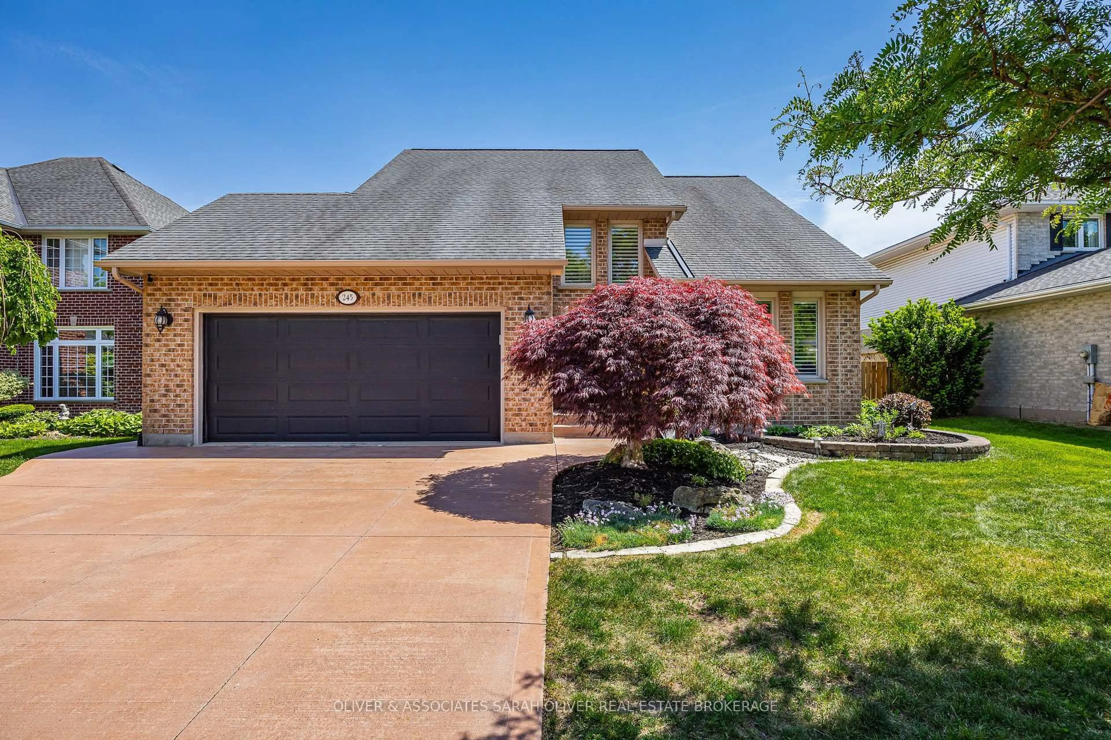 Home with brick exterior material, street for 245 Ensign Cres, London South Ontario N6J 4V2