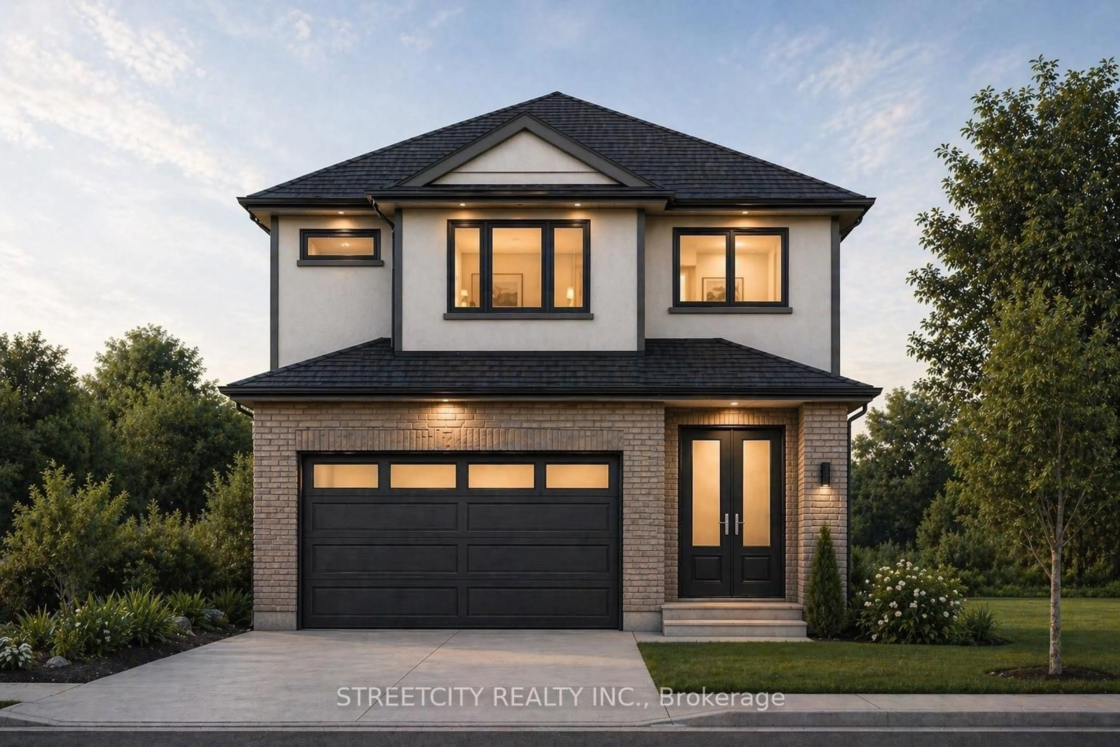 Home with brick exterior material, street for 1215 Honeywood Dr, London South Ontario N6M 1C1