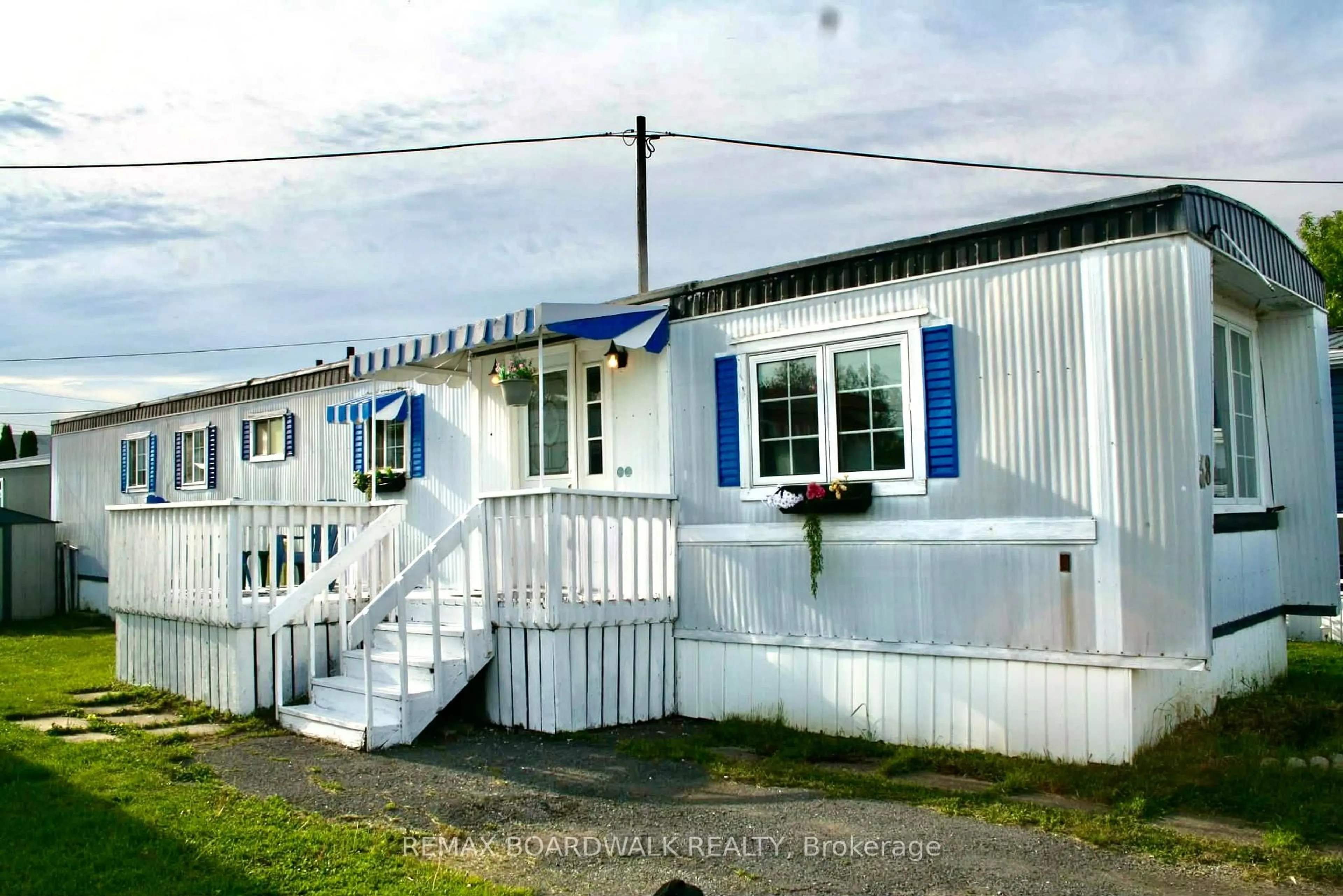 Home with vinyl exterior material, street for 25 County Road 31 #38, South Dundas Ontario K0C 1X0
