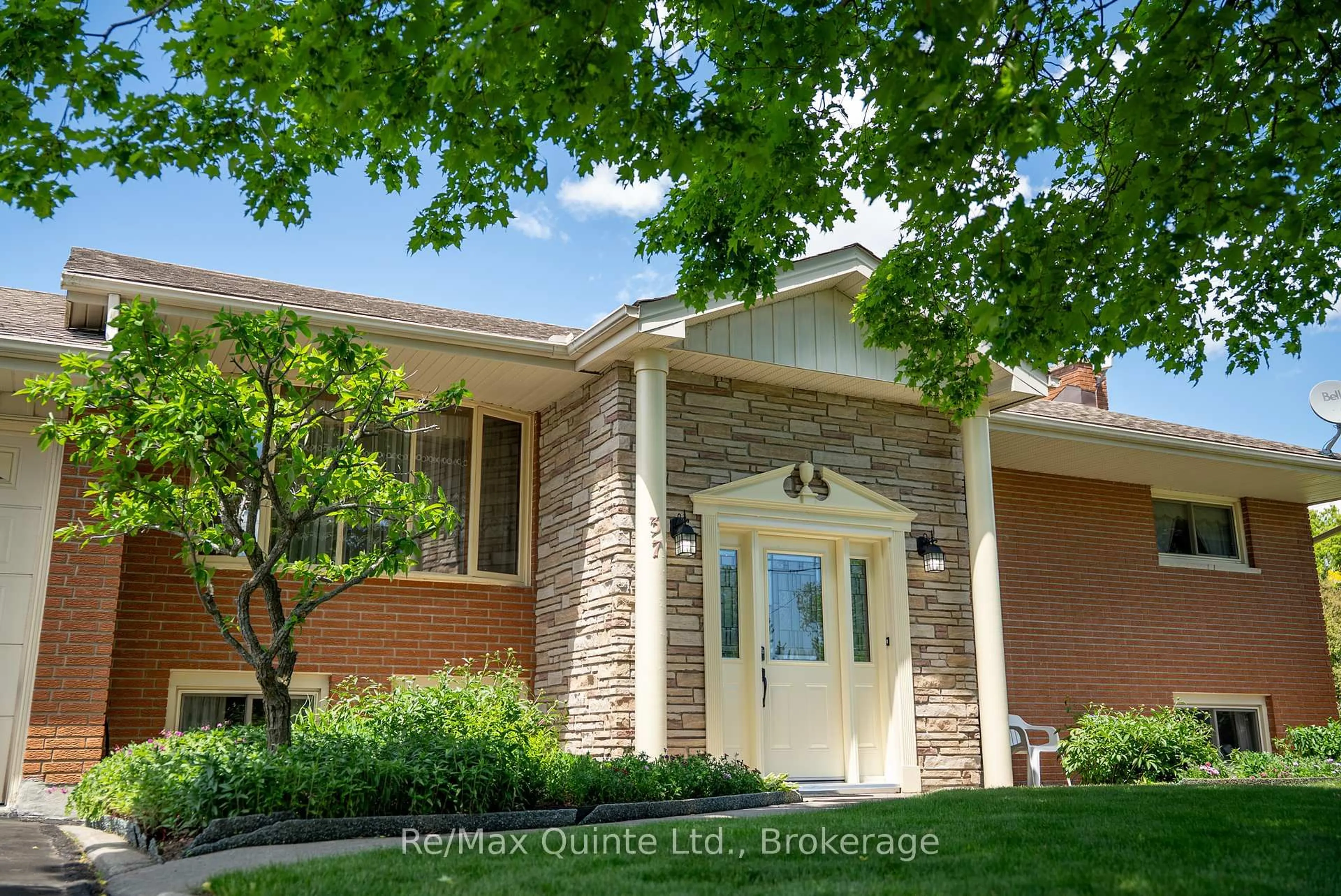 Home with brick exterior material, street for 37 Wickens St, Quinte West Ontario K8V 0B3