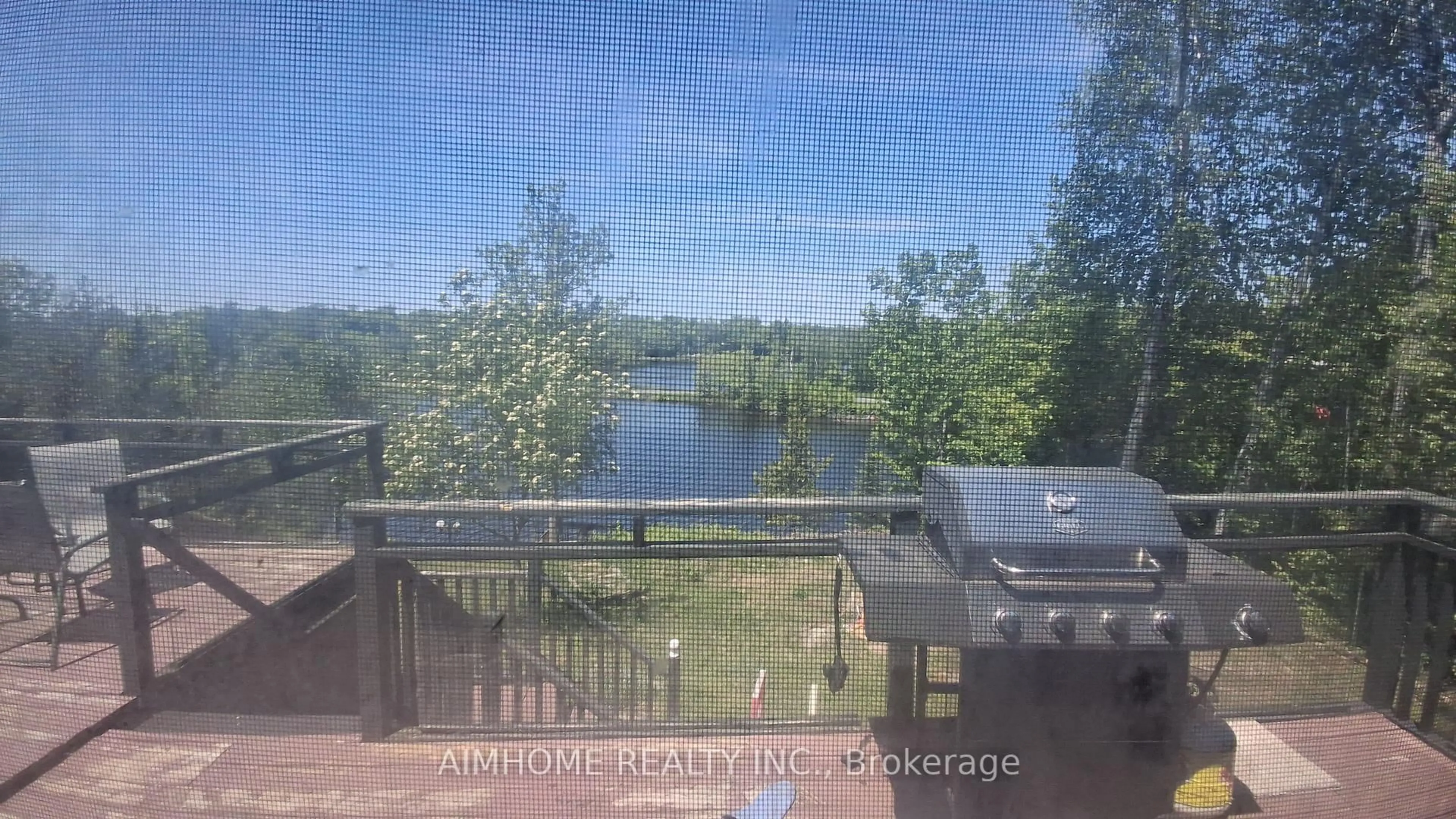 A pic from outside/outdoor area/front of a property/back of a property/a pic from drone, water/lake/river/ocean view for 1 GENE'S Crt, McKellar Ontario P2A 0B4