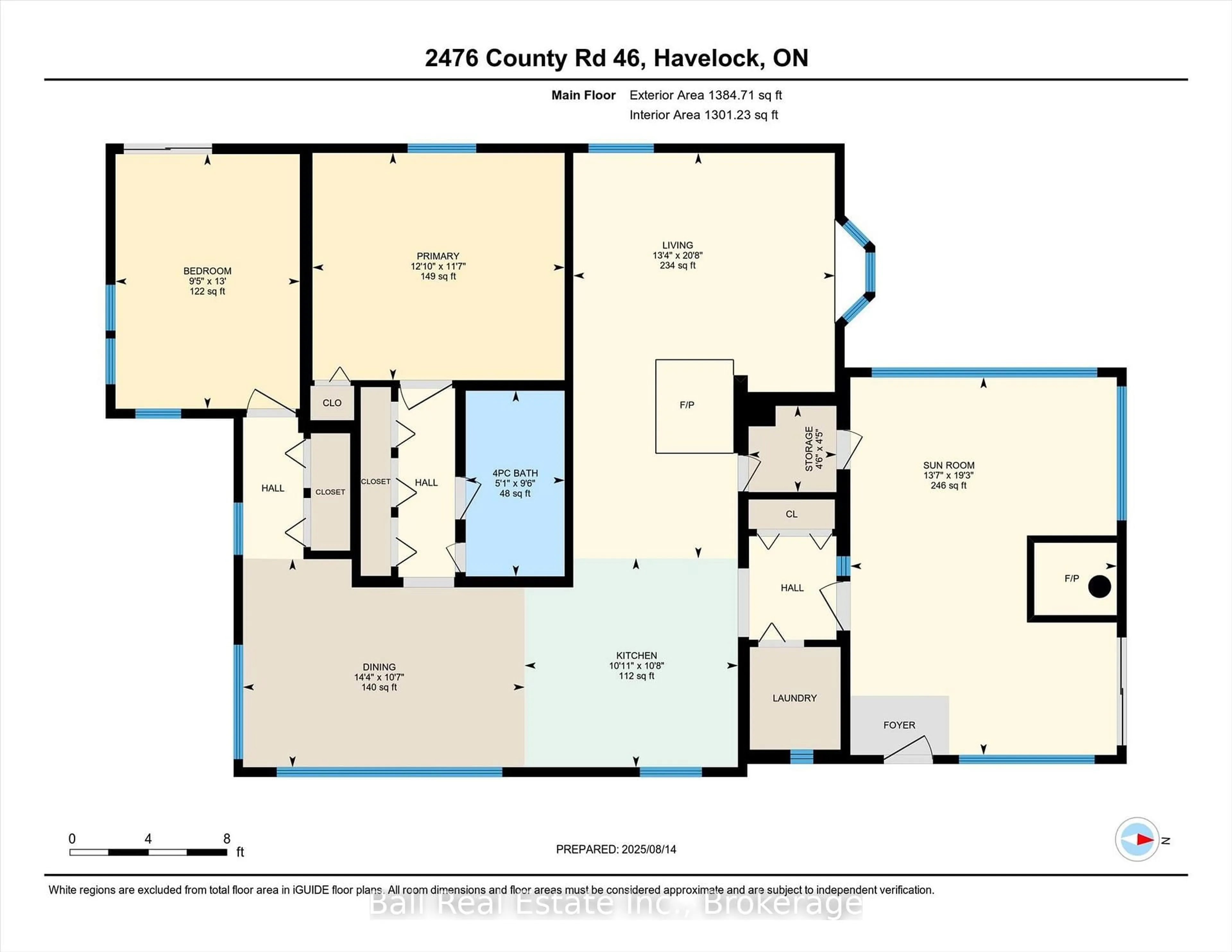 Floor plan for 2476 County Rd 46, Havelock-Belmont-Methuen Ontario K0L 1Z0