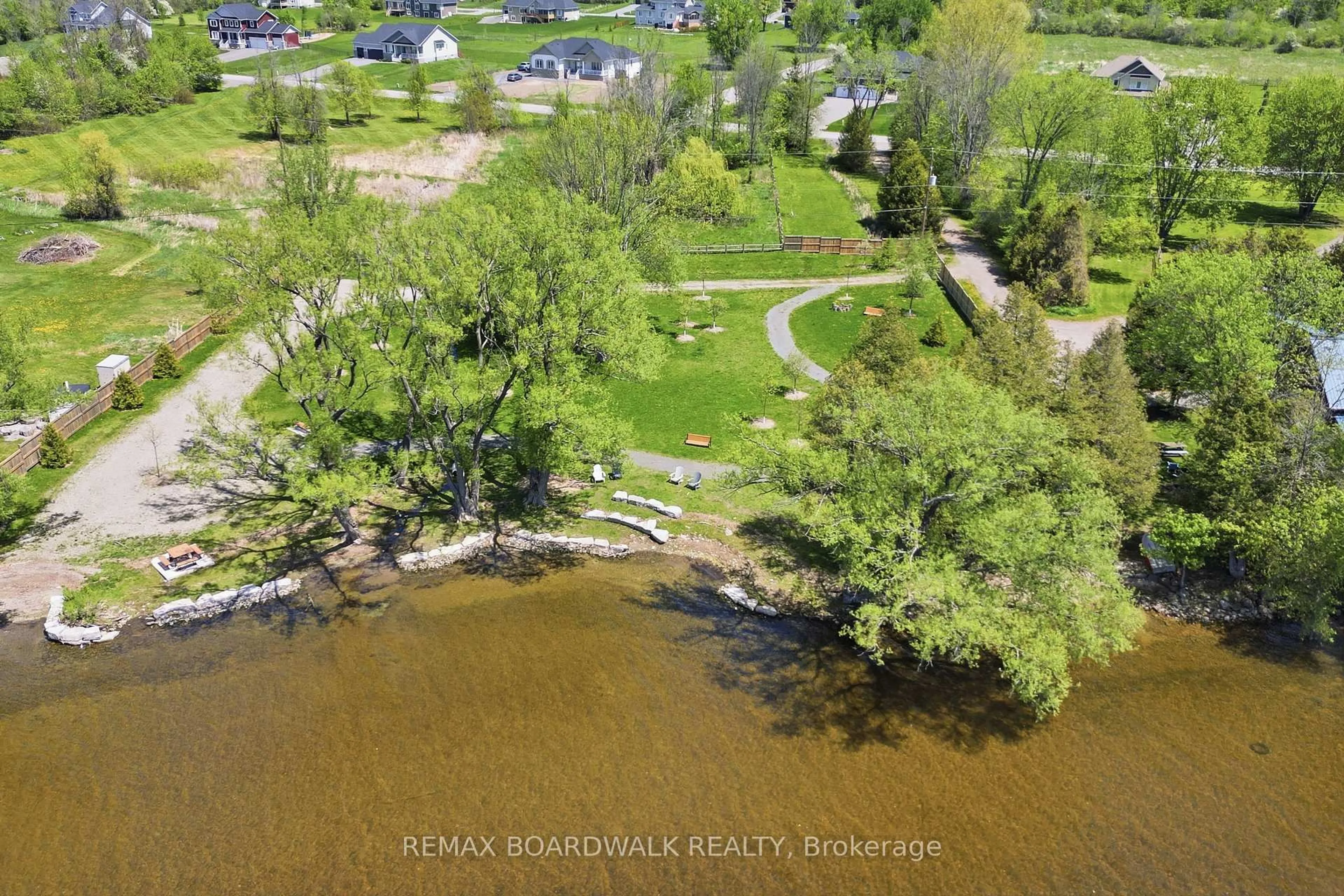 A pic from outside/outdoor area/front of a property/back of a property/a pic from drone, water/lake/river/ocean view for 115 Kaswit Dr, Carleton Place Ontario K7C 0C5