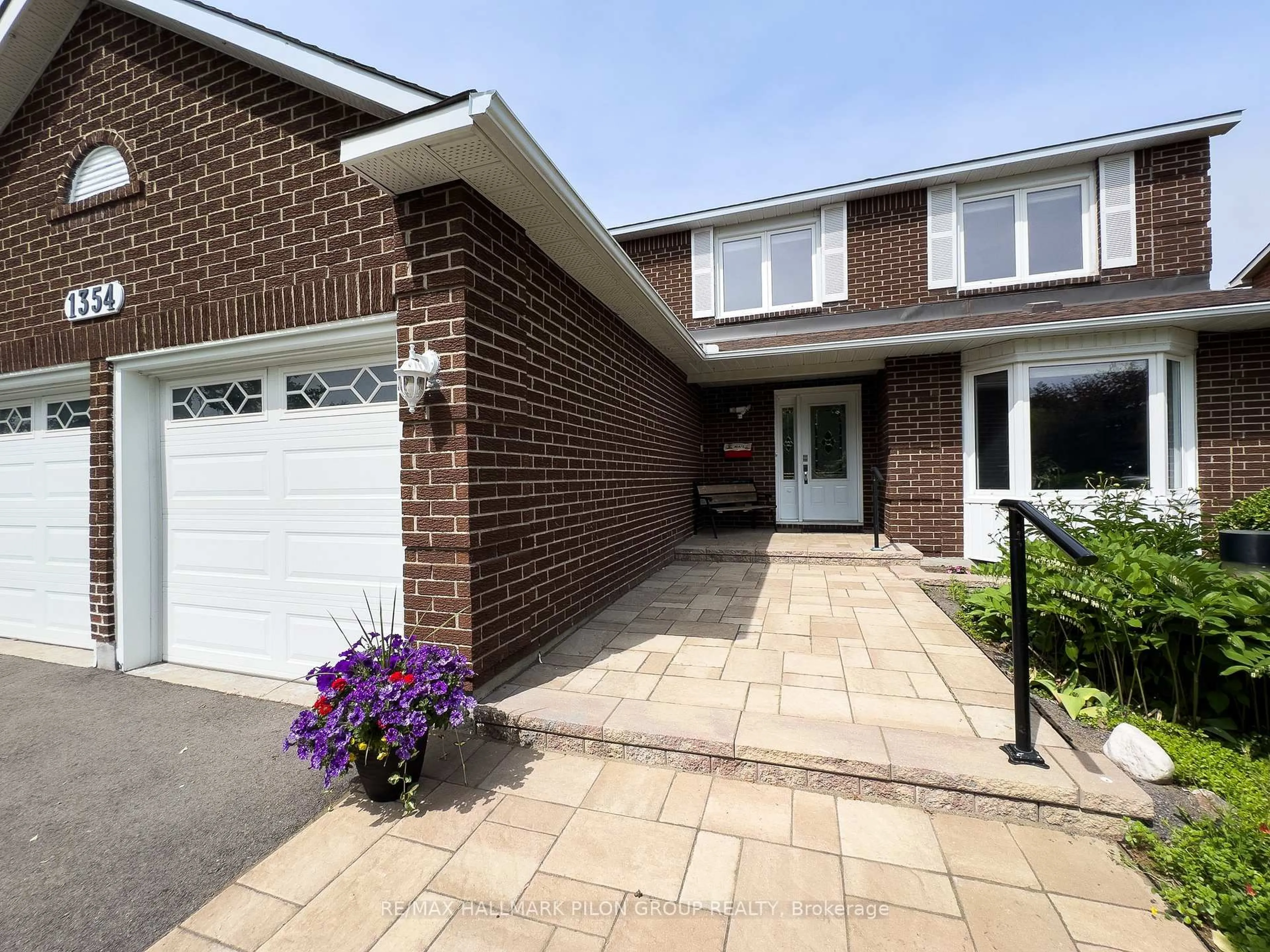Home with brick exterior material, street for 1354 Mountainside Cres, Orleans Ontario K1E 3G5