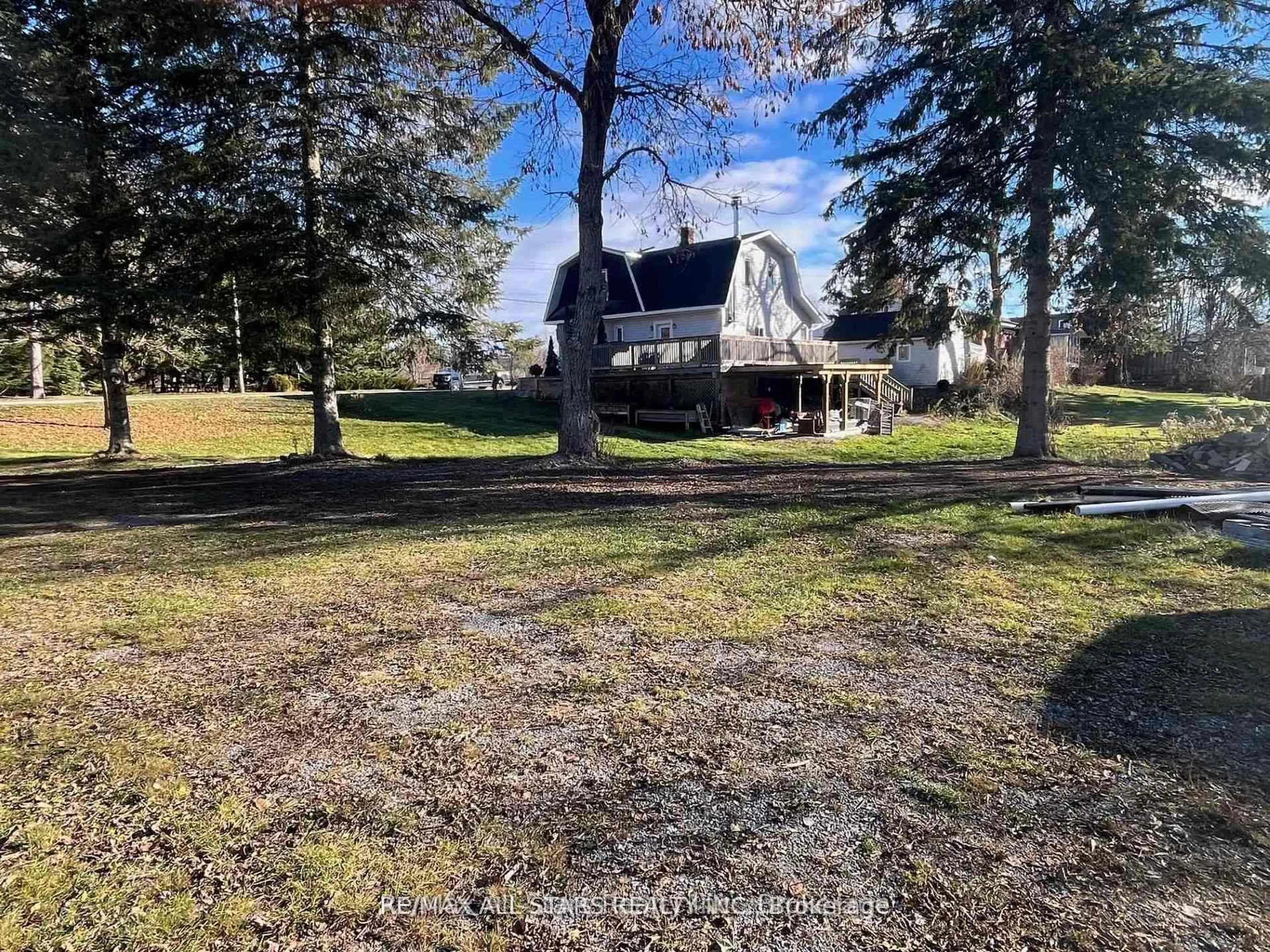 A pic from outside/outdoor area/front of a property/back of a property/a pic from drone, unknown for 211 Burnt River Rd, Kawartha Lakes Ontario K0M 1C0