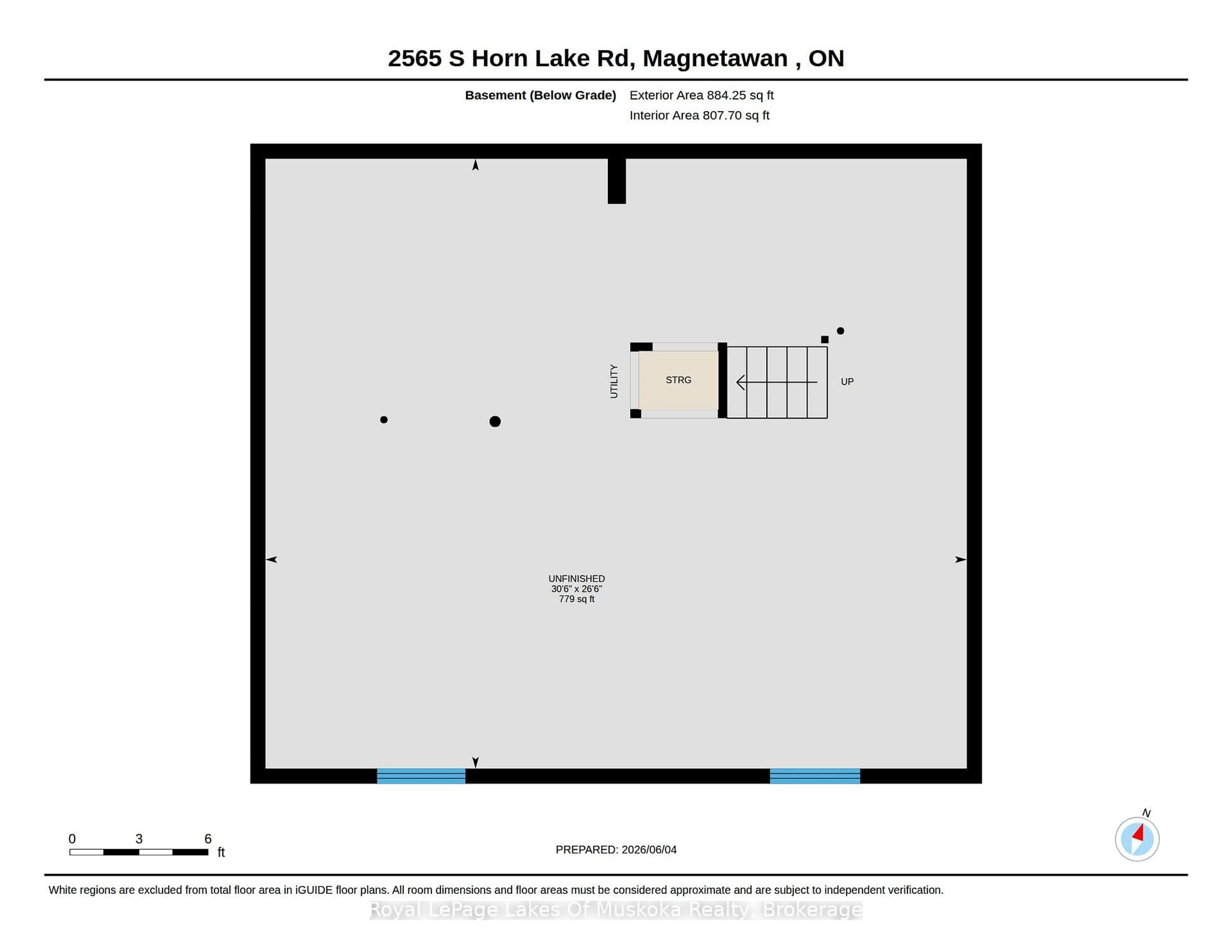 Floor plan for 2565 South Horn Lk Rd, Magnetawan Ontario P0A 1C0