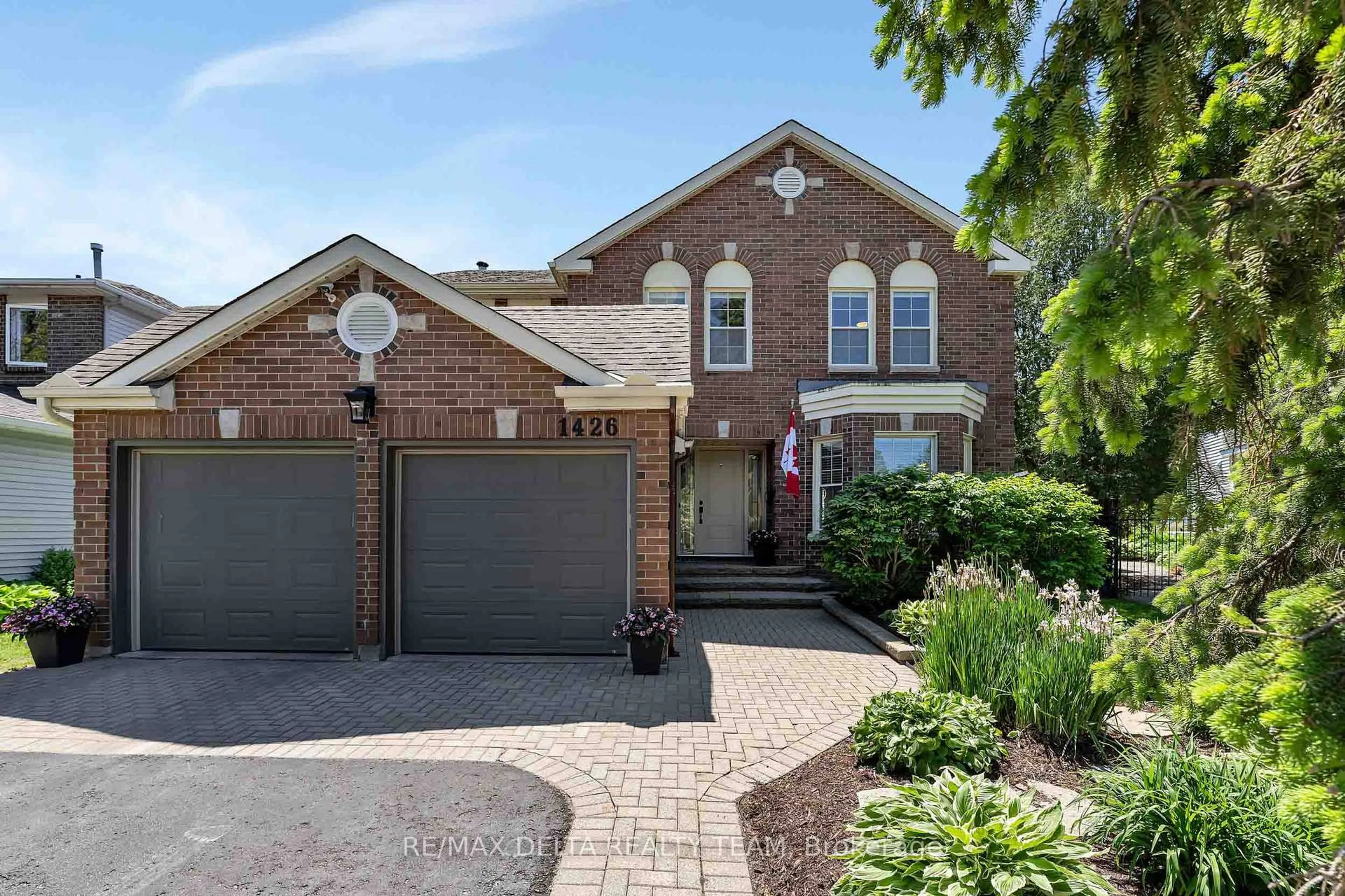 Home with brick exterior material, street for 1426 Cheverny Cres, Ottawa Ontario K4A 3C8