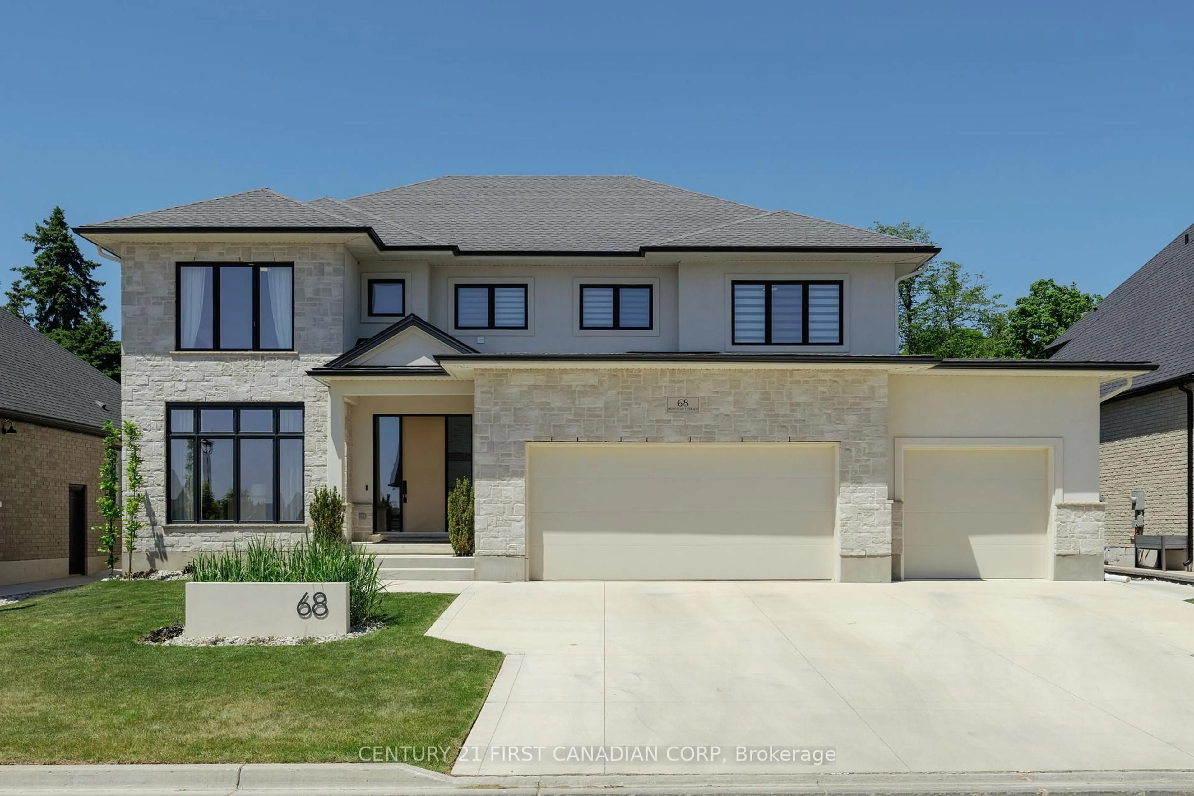 Home with brick exterior material, street for 68 Princeton Terr, London South Ontario N6K 0L5