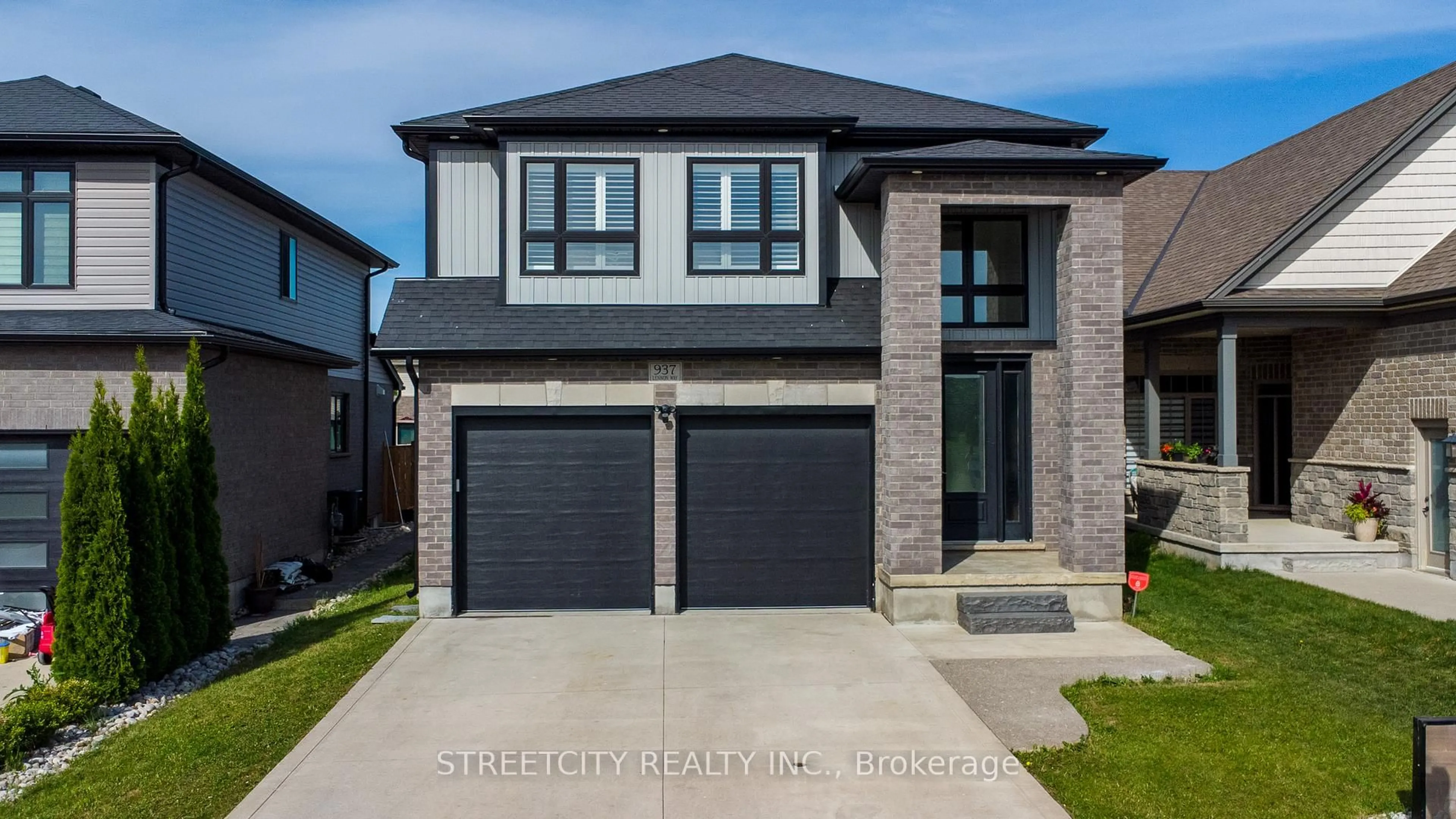 Home with brick exterior material, street for 937 Lennon Way, London North Ontario N6G 0W9