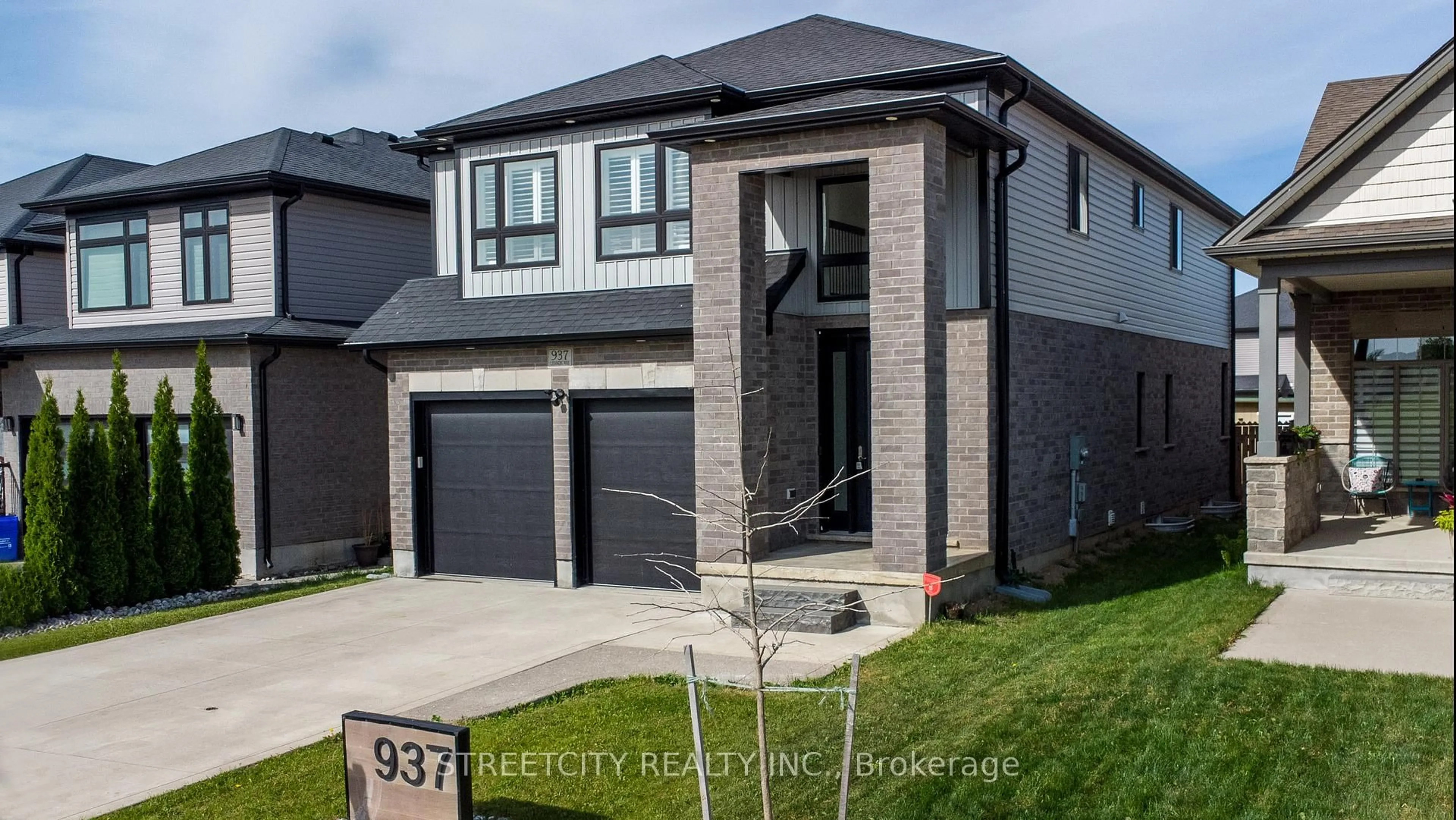 Home with brick exterior material, street for 937 Lennon Way, London North Ontario N6G 0W9