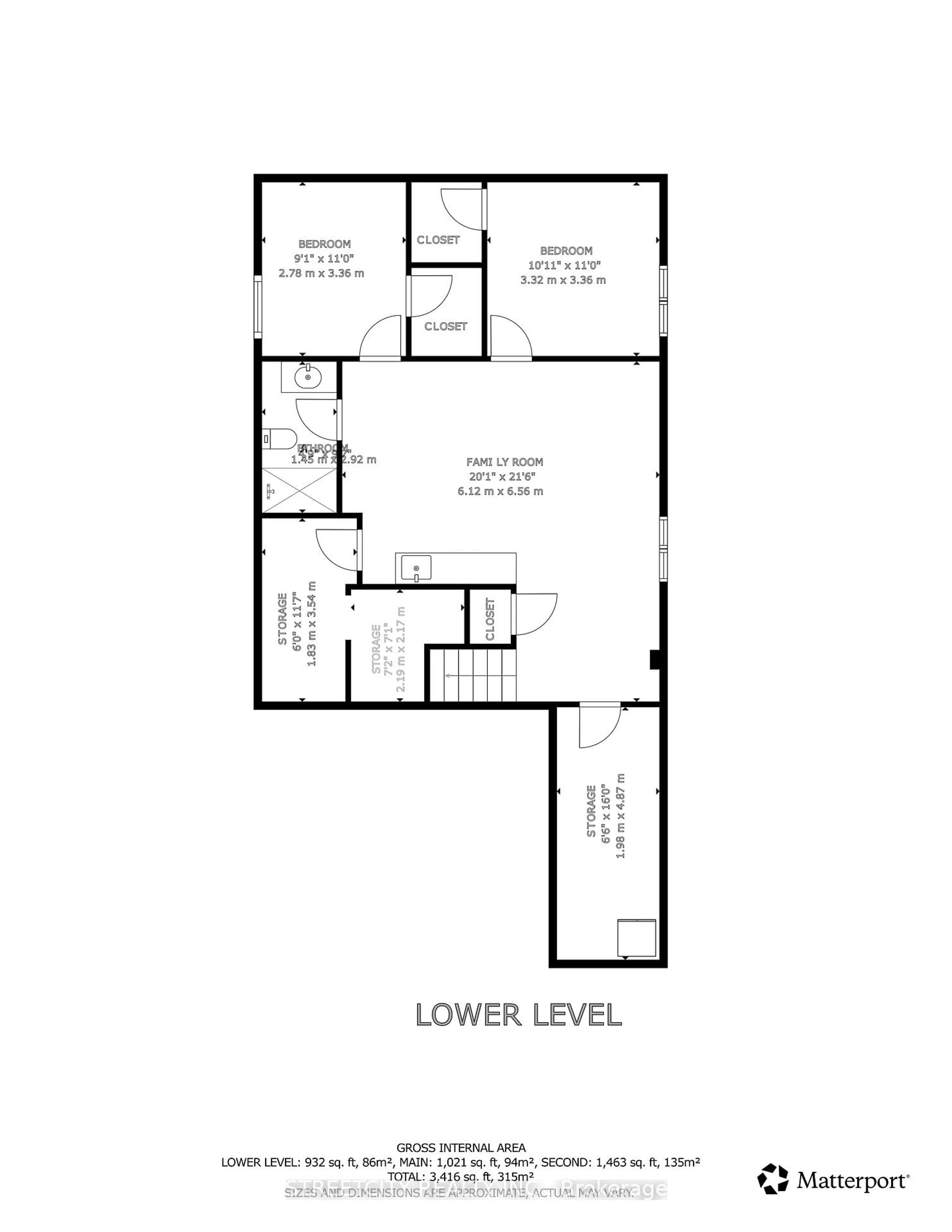 Floor plan for 937 Lennon Way, London North Ontario N6G 0W9