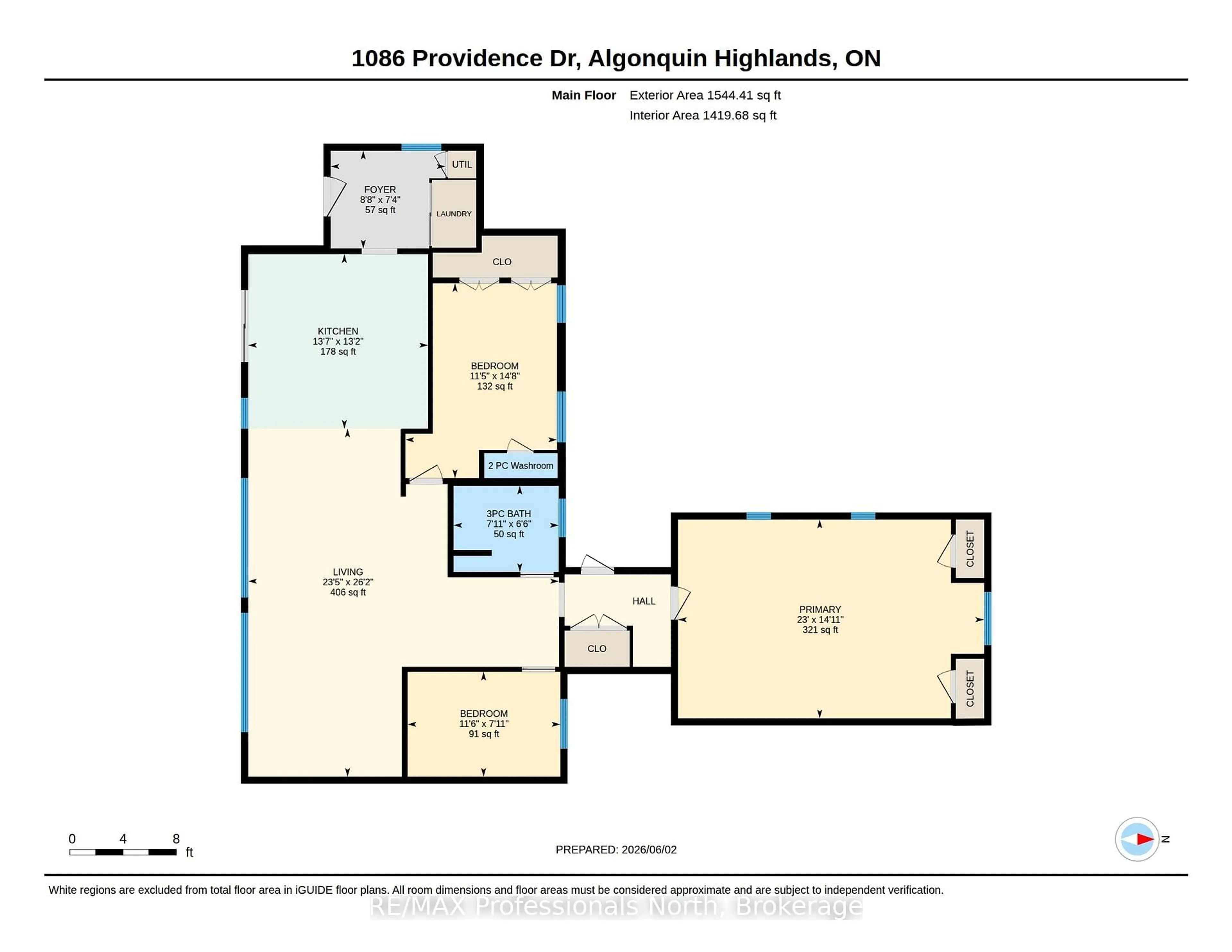 Floor plan for 1086 Providence Dr, Algonquin Highlands Ontario K0M 1S0