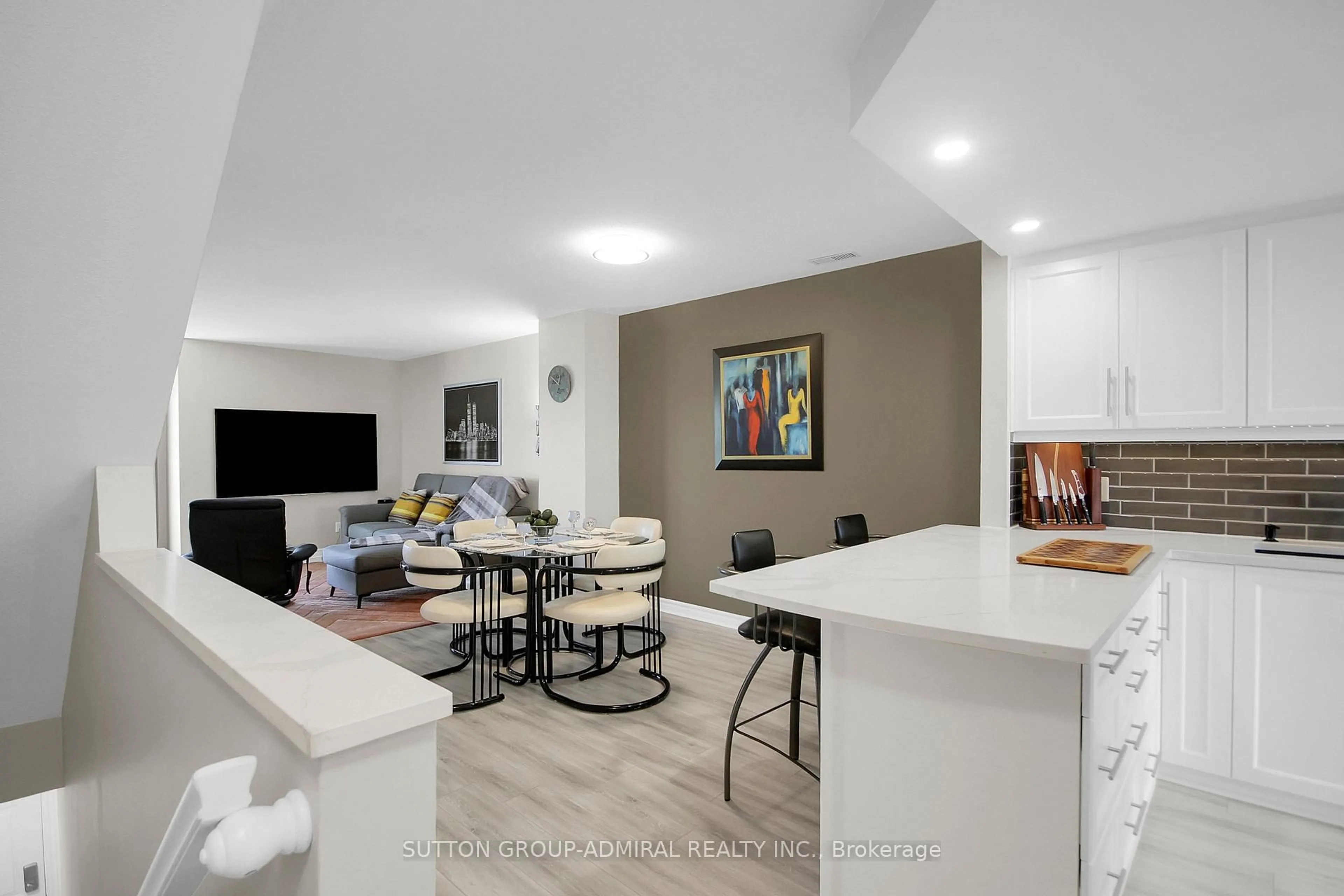 Open concept kitchen, ceramic/tile floor for 439B Chapman Mills Dr, Ottawa Ontario K2J 5P4