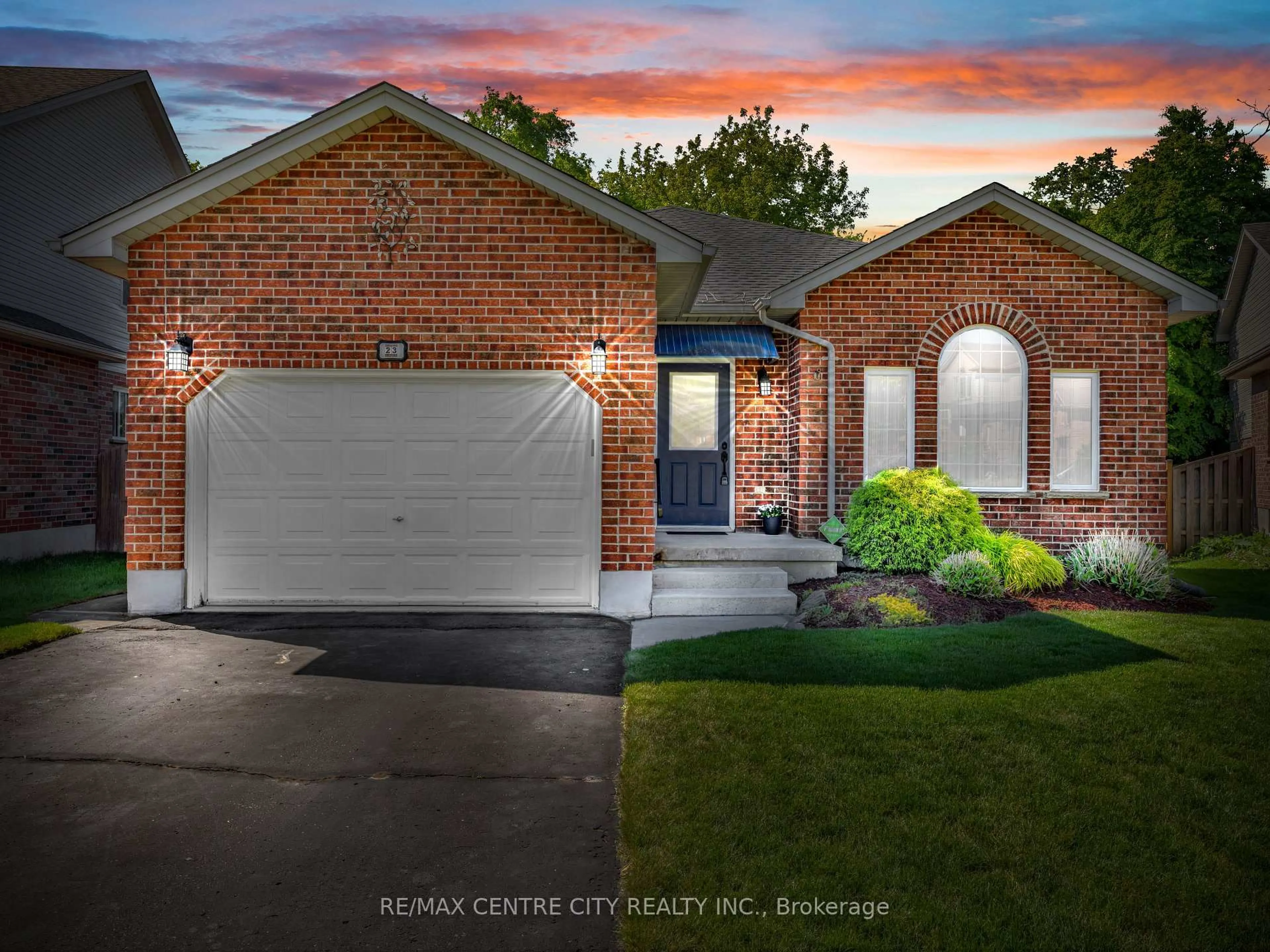 Home with brick exterior material, street for 23 Brimley Crt, London North Ontario N6H 5S3