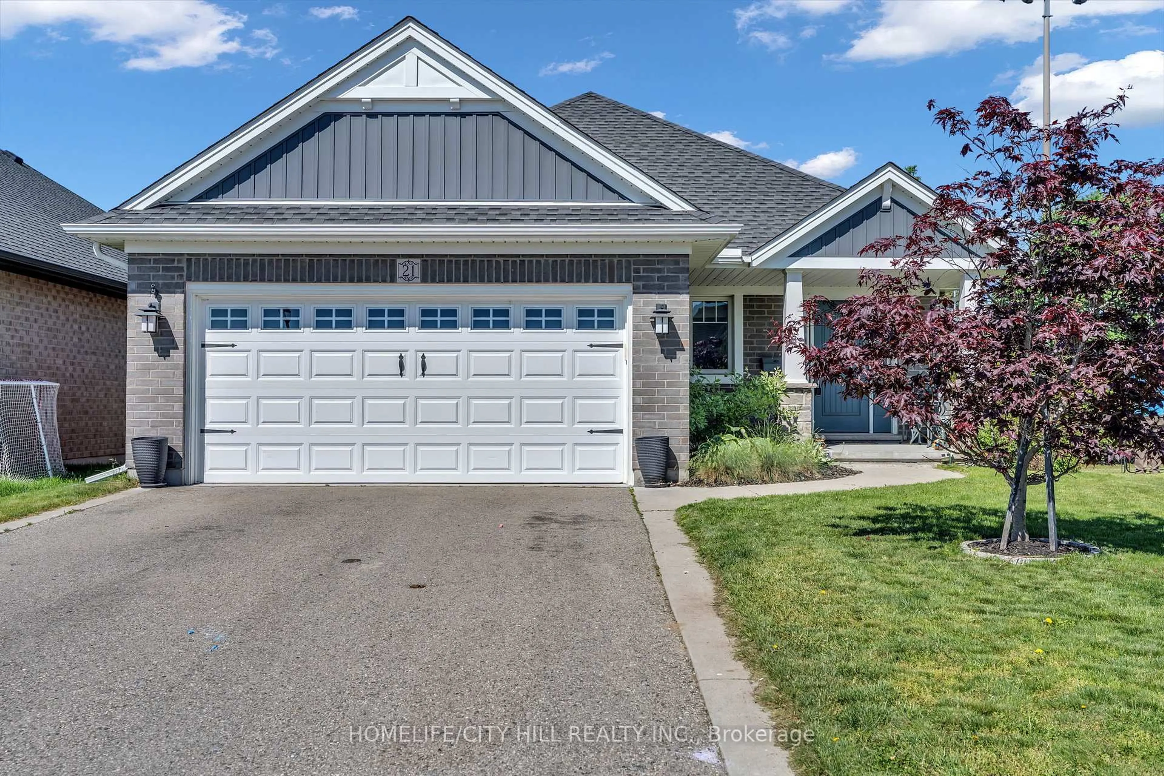 Home with vinyl exterior material, street for 21 Nancy Crt, Tillsonburg Ontario N4G 0G3