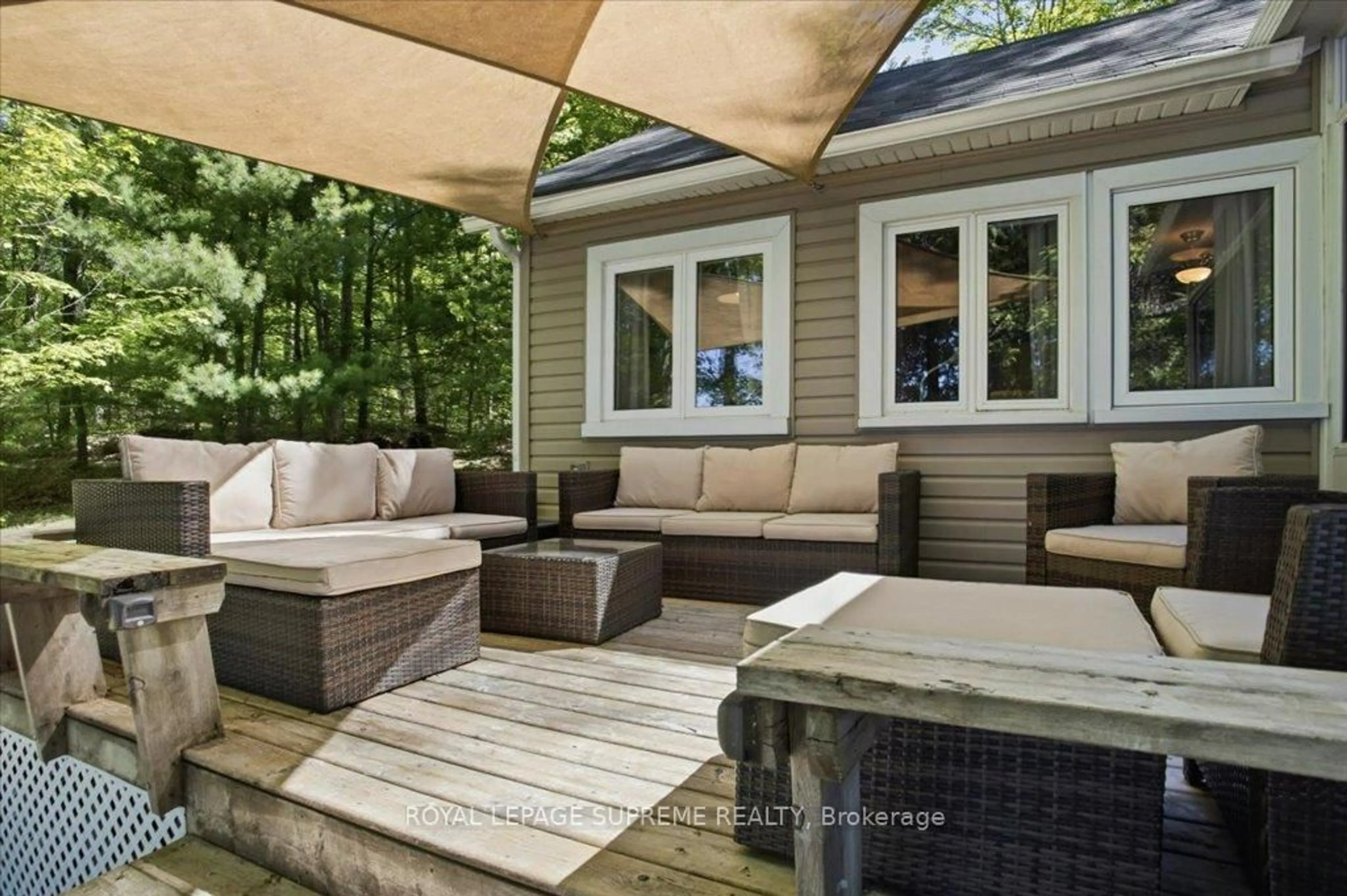 Patio, water/lake/river/ocean view for 115 Shadow Lake Rd 6 Rd, Kawartha Lakes Ontario K0M 1K0