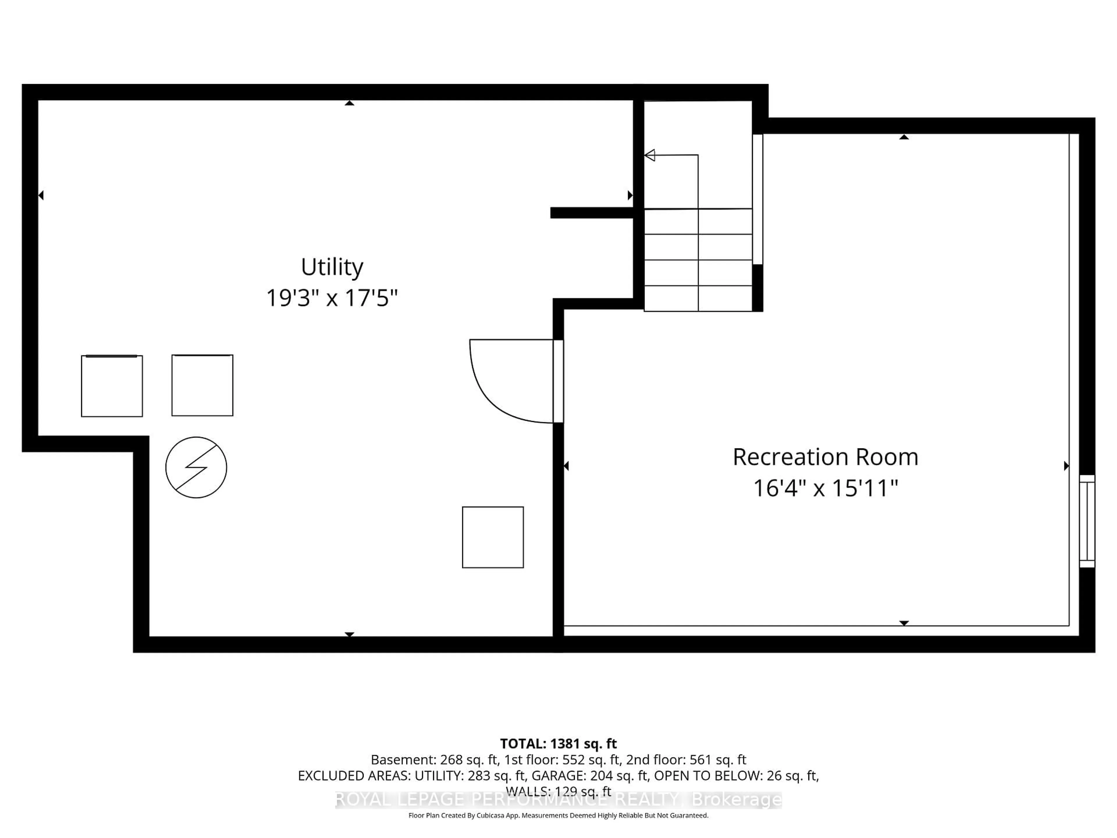 Floor plan for 34 Dignard St, Russell Ontario K0A 1W1