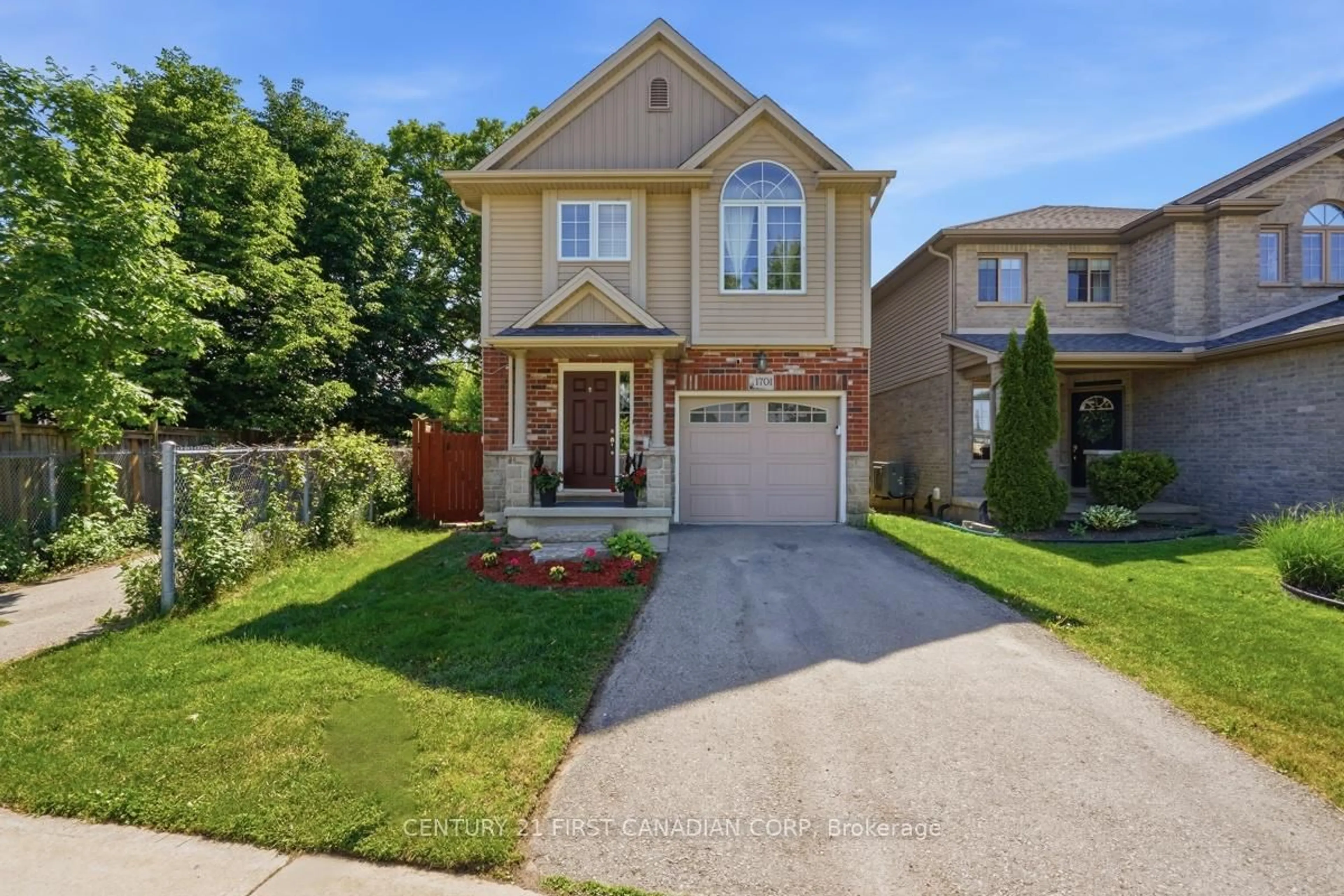 Home with brick exterior material, street for 1701 Stackhouse Ave, London North Ontario N5X 4H9