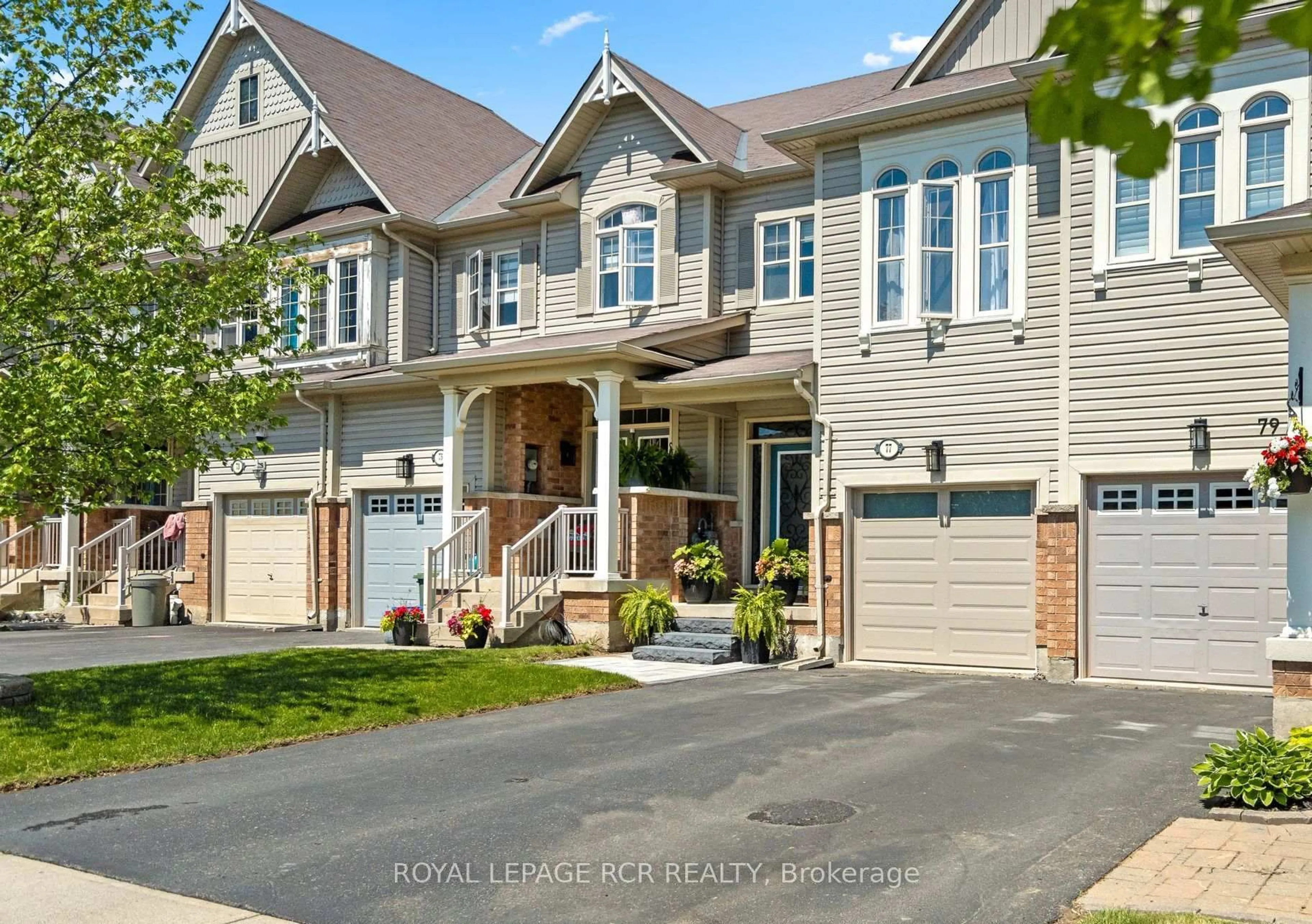 Home with brick exterior material, street for 77 Cathedral Crt, Hamilton Ontario L8B 0S1