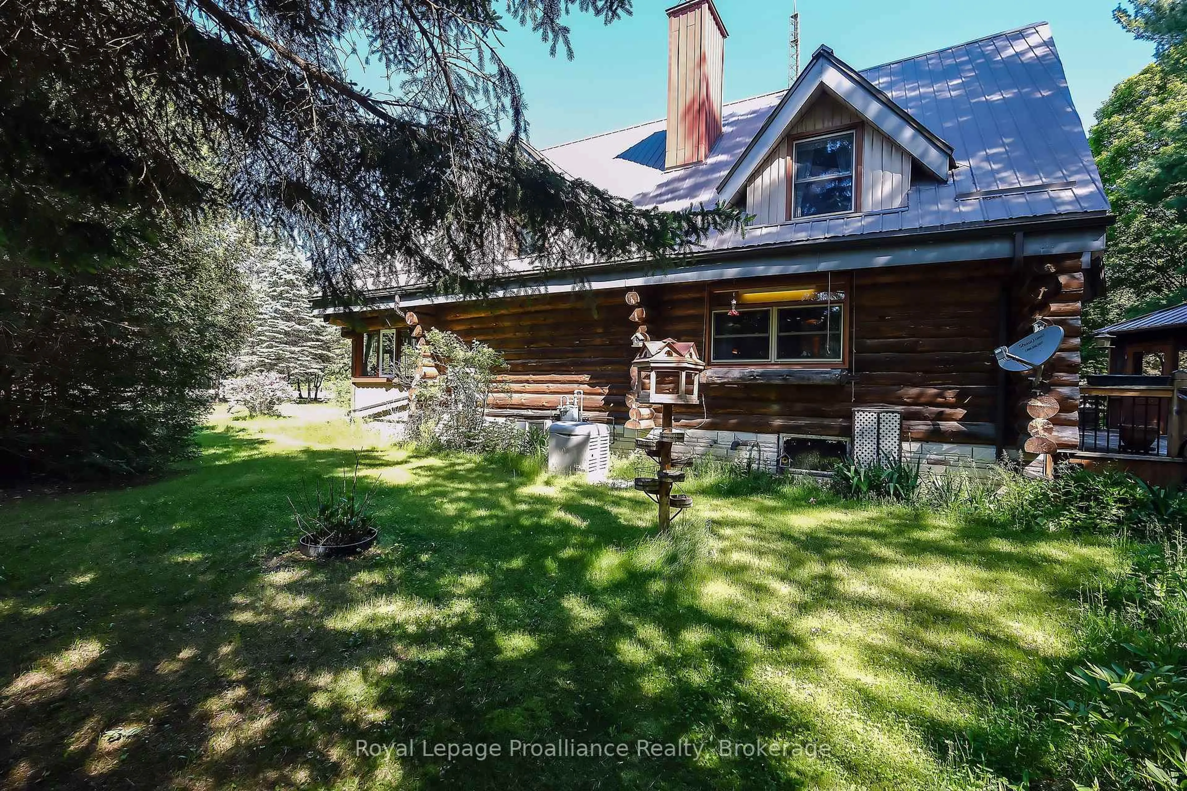 A pic from outside/outdoor area/front of a property/back of a property/a pic from drone, street for 11 Crookston Rd, Madoc Ontario K0K 2K0