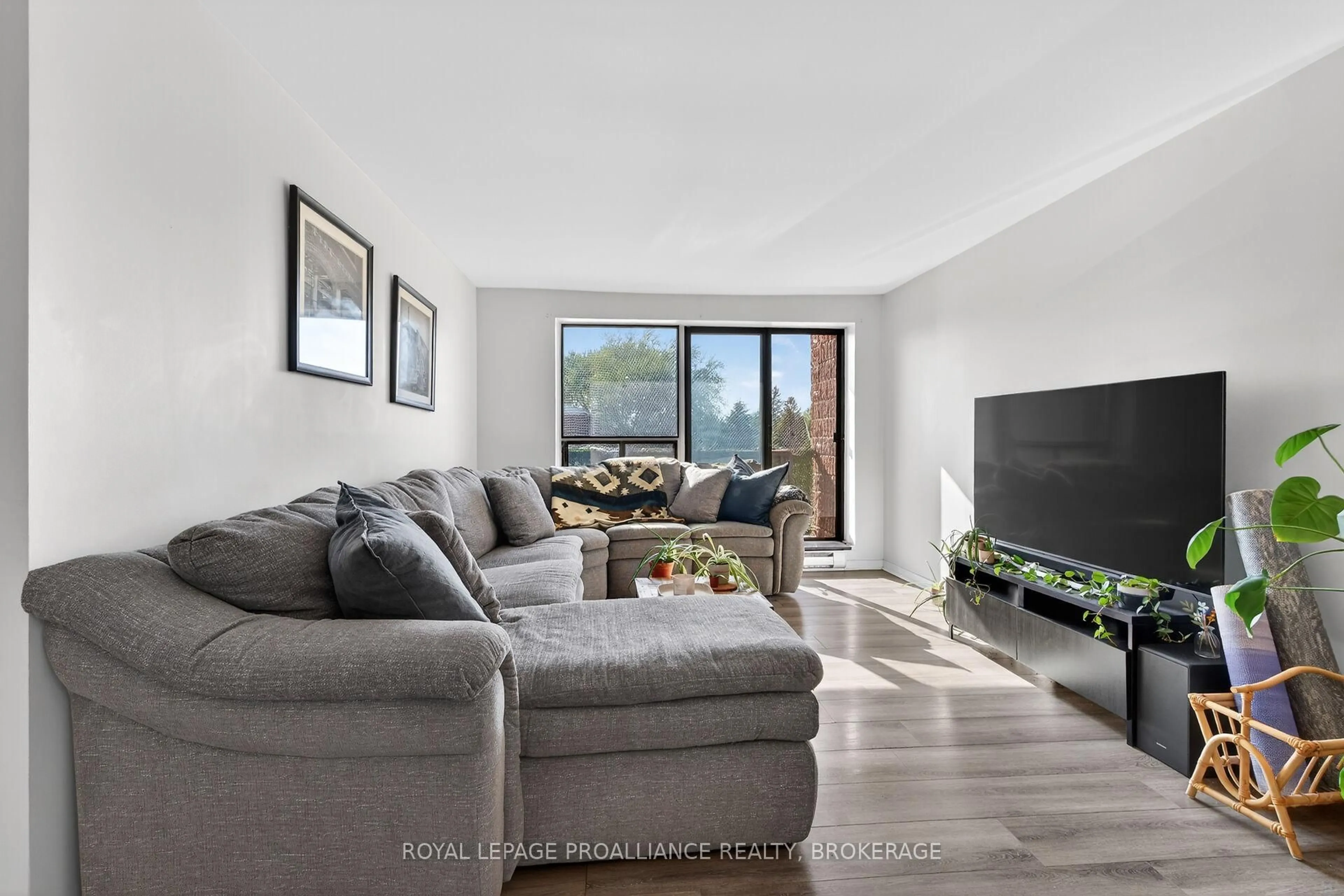 Living room with furniture, unknown for 17 Eldon Hall Pl #206, Kingston Ontario K7M 7H5