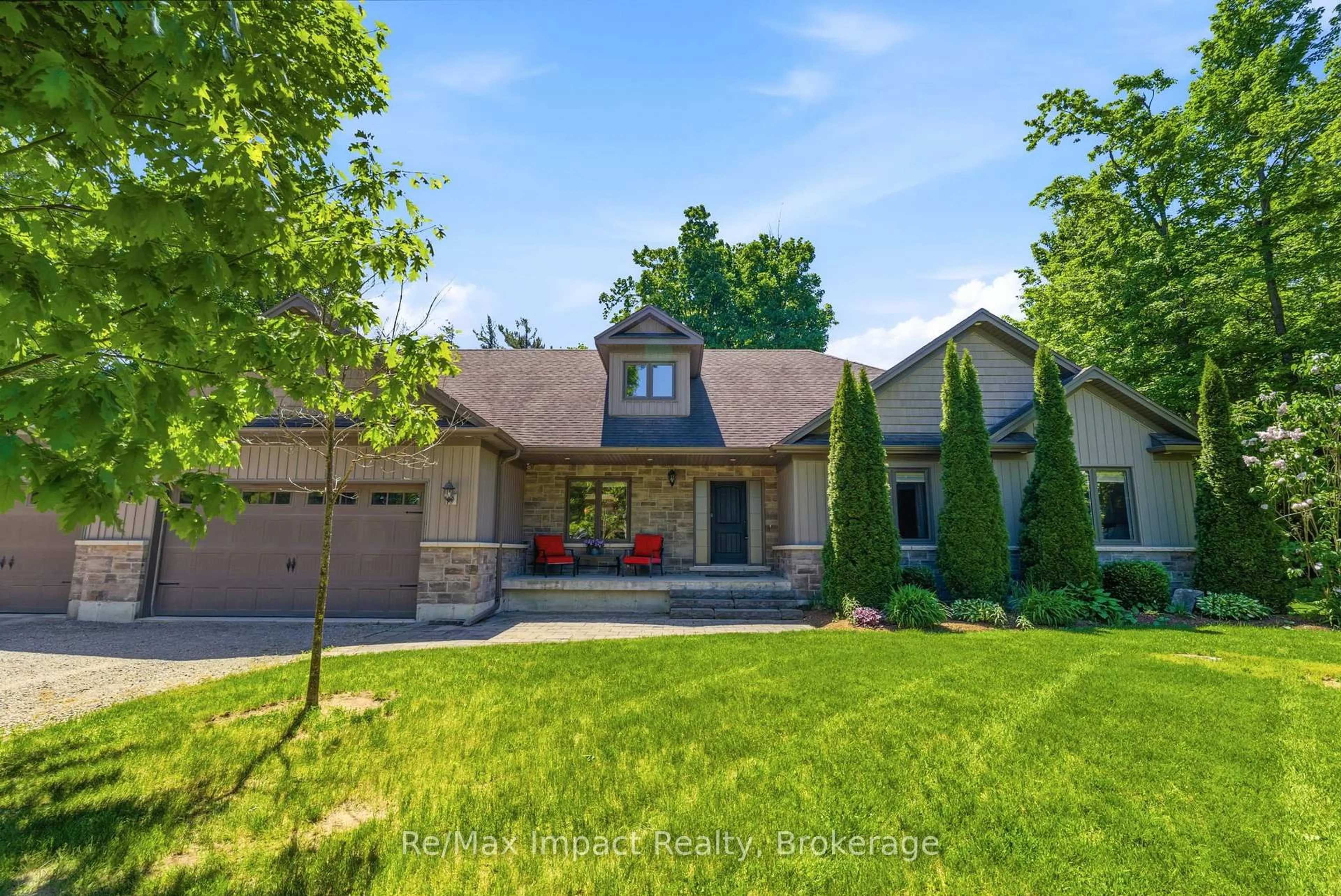 Home with brick exterior material, street for 489 Larmer Line, Cavan Monaghan Ontario K0L 1V0