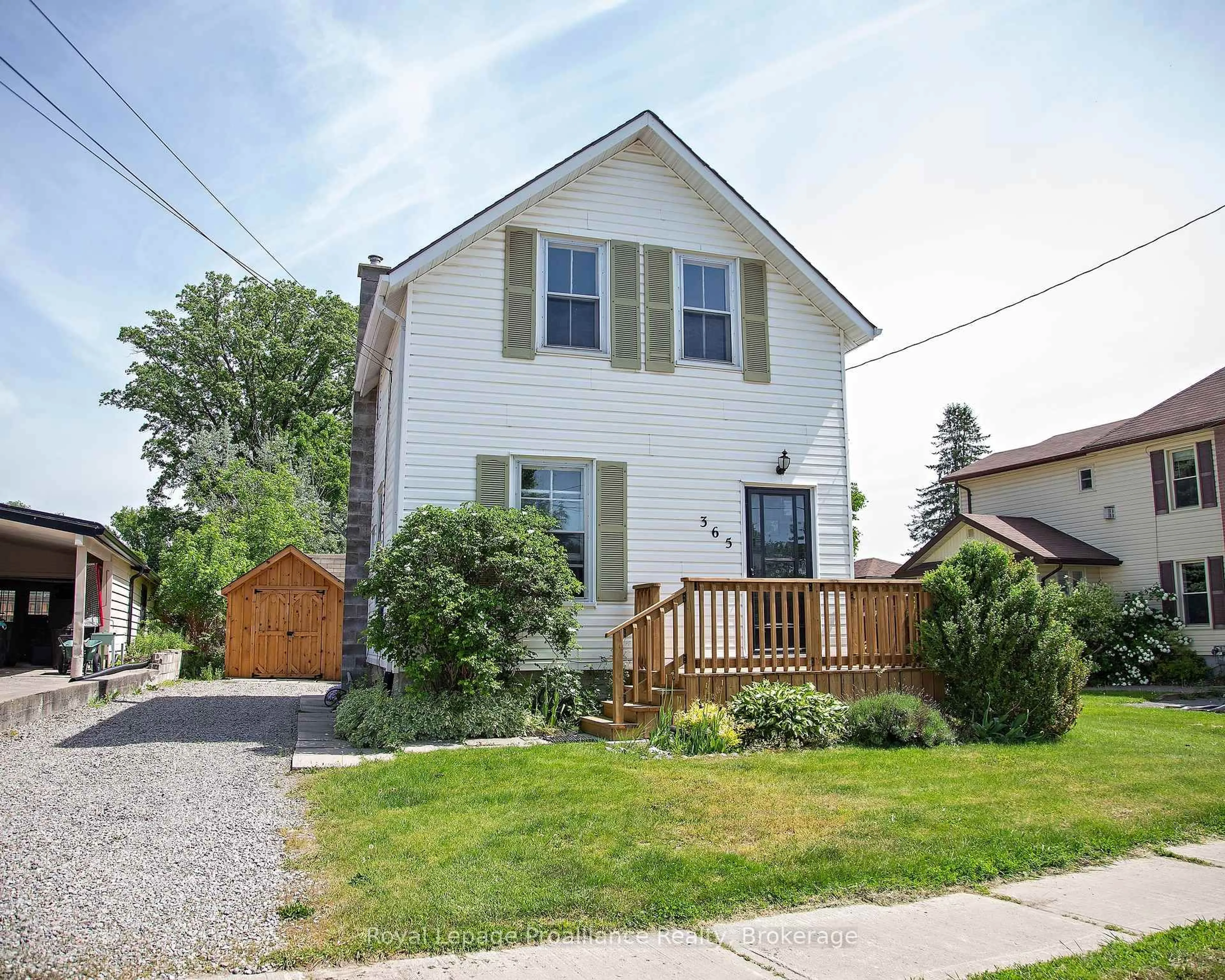 Home with vinyl exterior material, street for 365 St. Joseph St, Tweed Ontario K0K 3J0