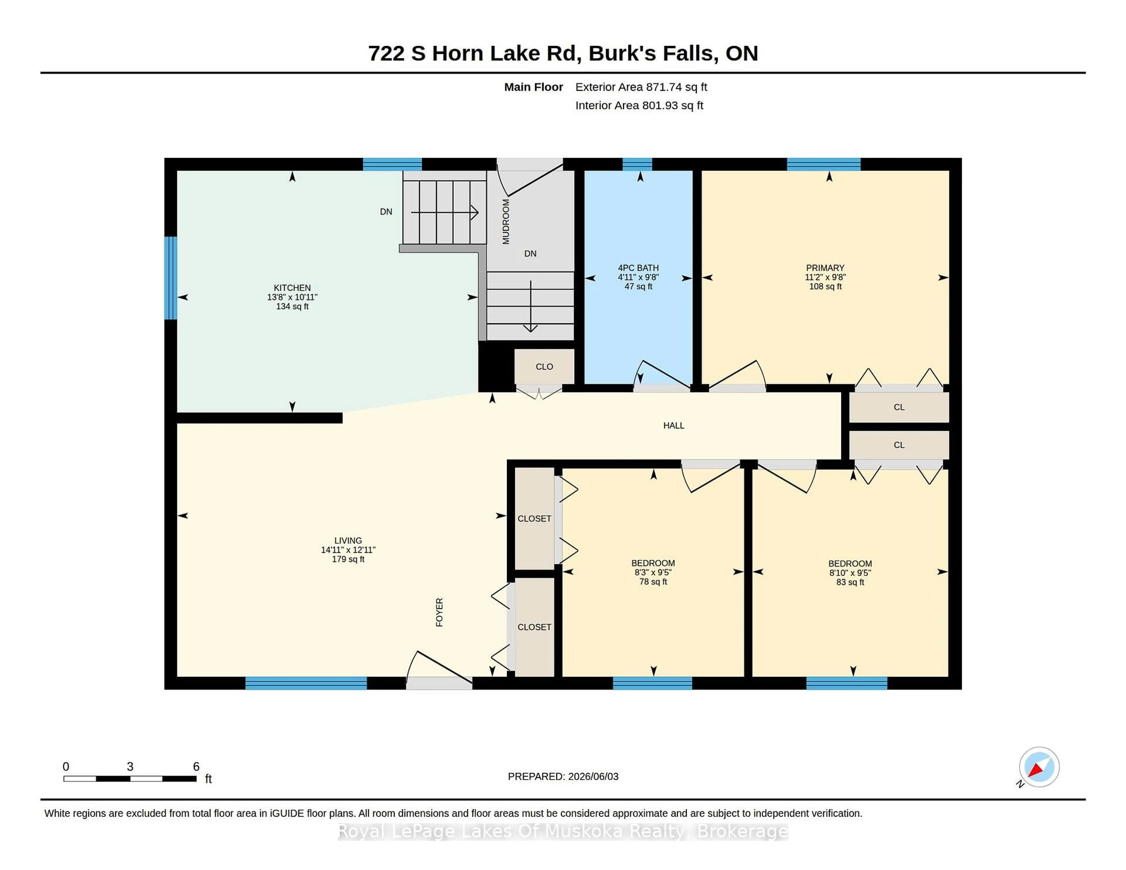 Floor plan for 722 South Horn Lk Rd, Armour Ontario P0A 1C0