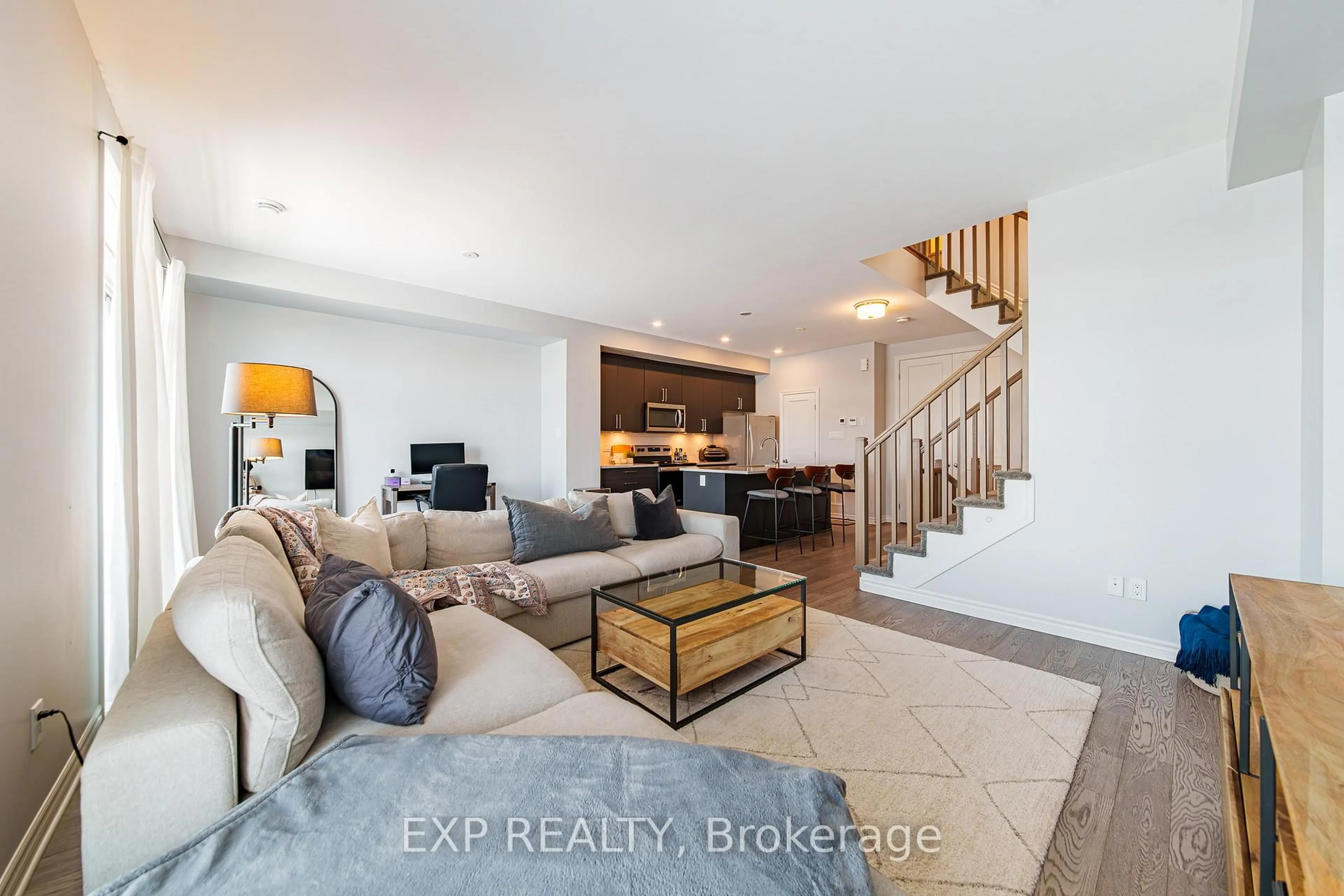 Living room with furniture, unknown for 215 Pastel Way, Ottawa Ontario K2J 6M8