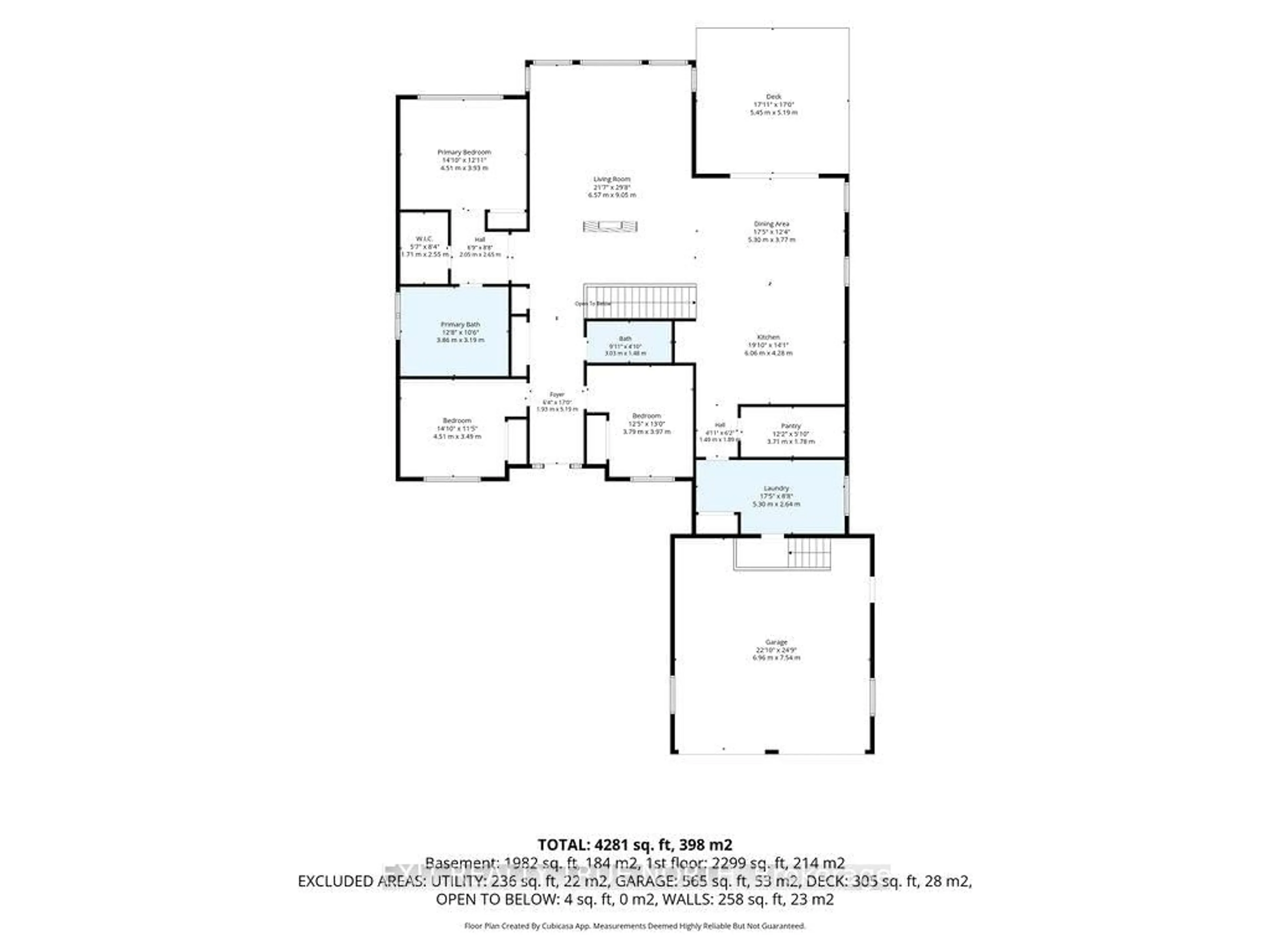 Floor plan for 110 High Point Crt, Blue Mountains Ontario N0H 2P0