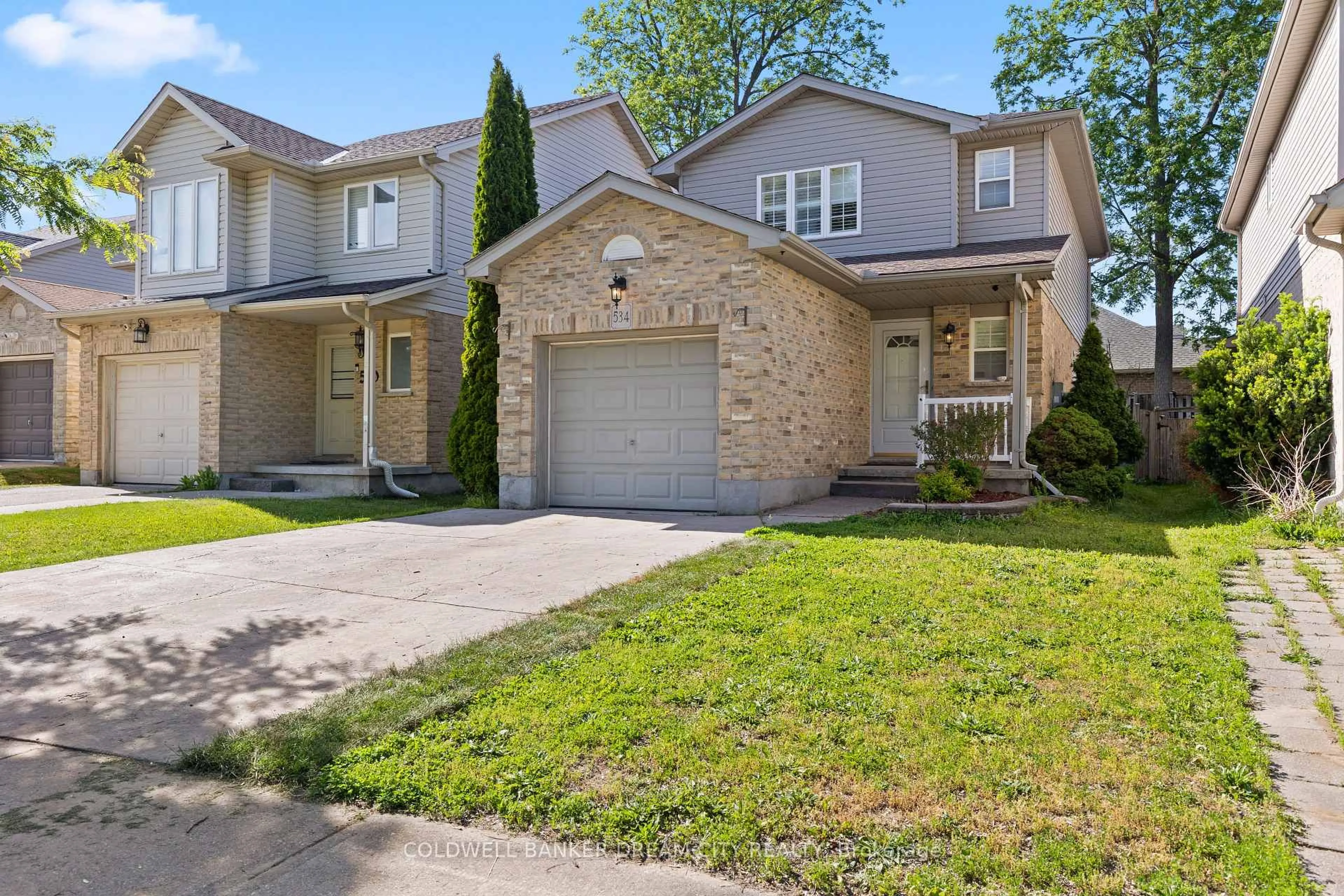 Home with brick exterior material, street for 534 BLACKWATER Pl, London North Ontario N5X 4J4