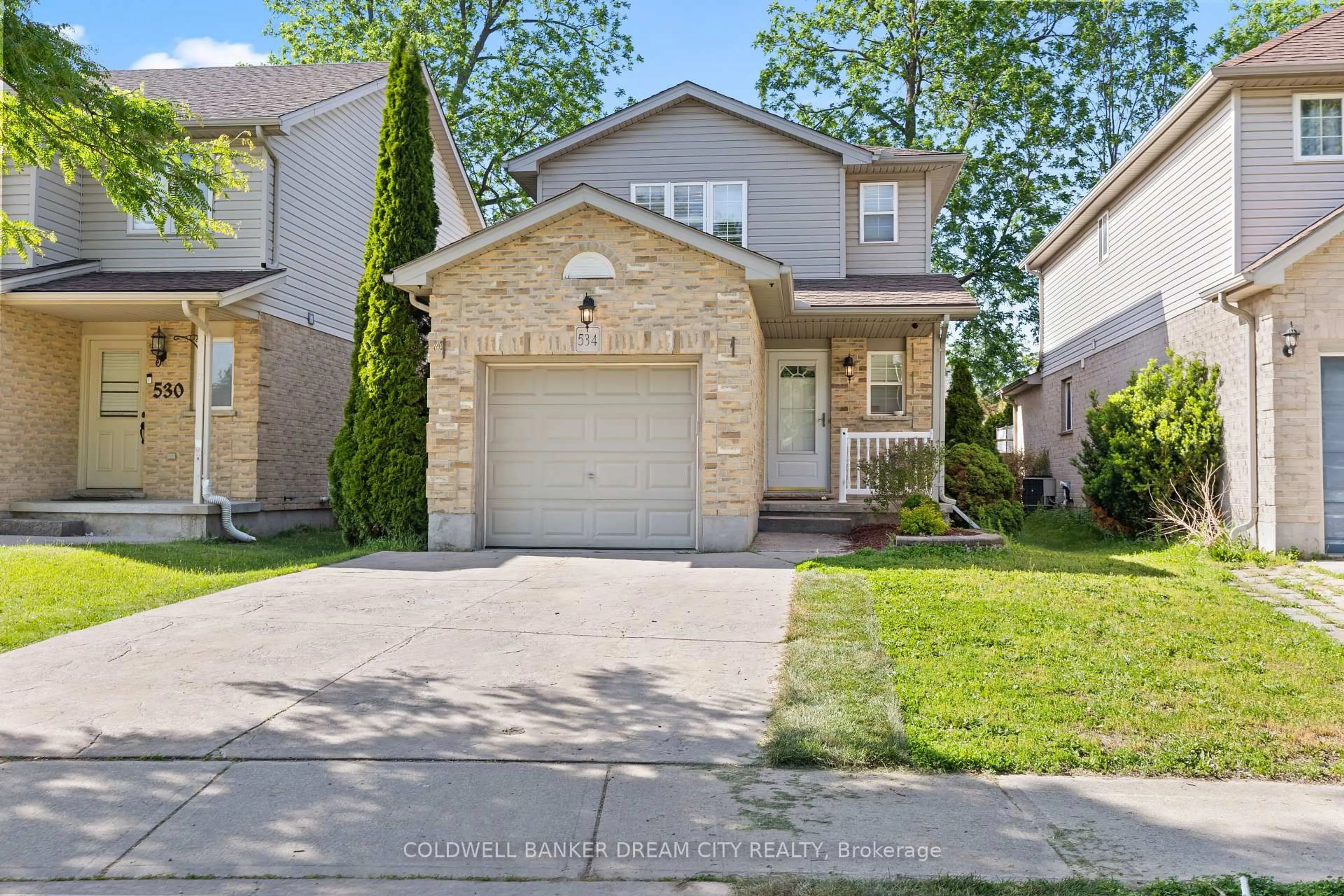 Home with brick exterior material, street for 534 BLACKWATER Pl, London North Ontario N5X 4J4