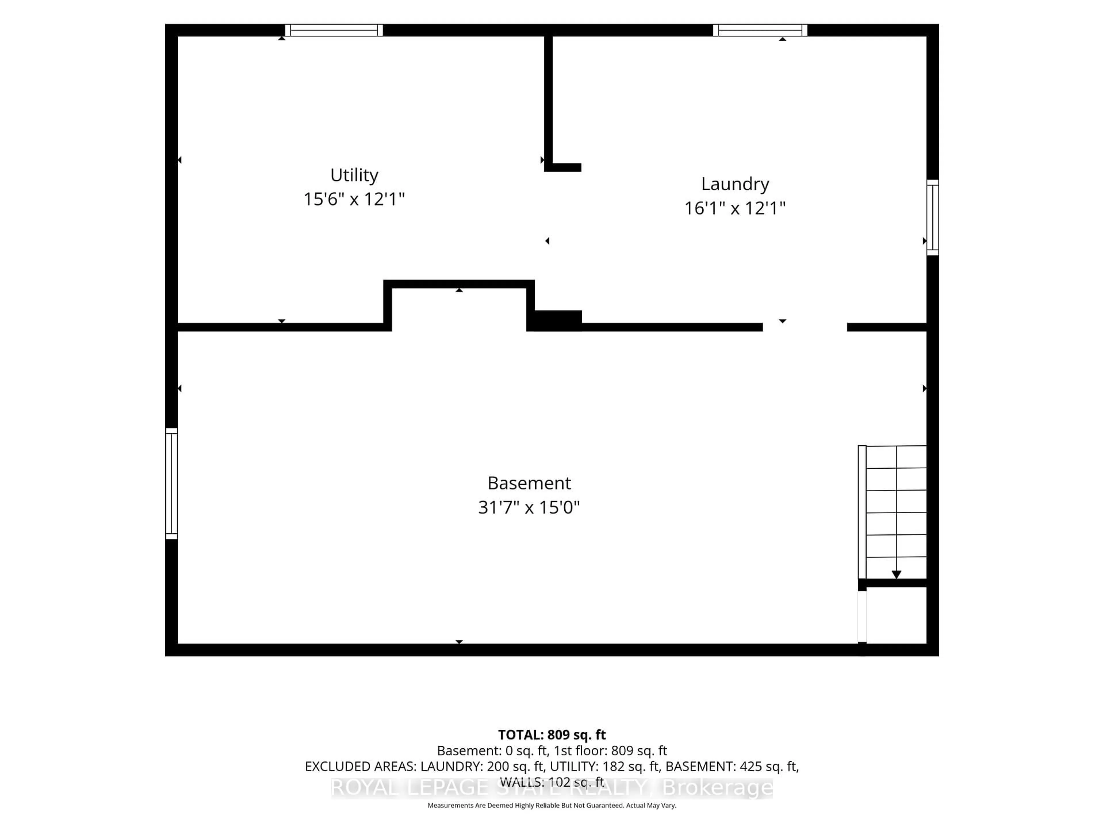 Floor plan for 98 Wise Cres, Hamilton Ontario L8T 2L8