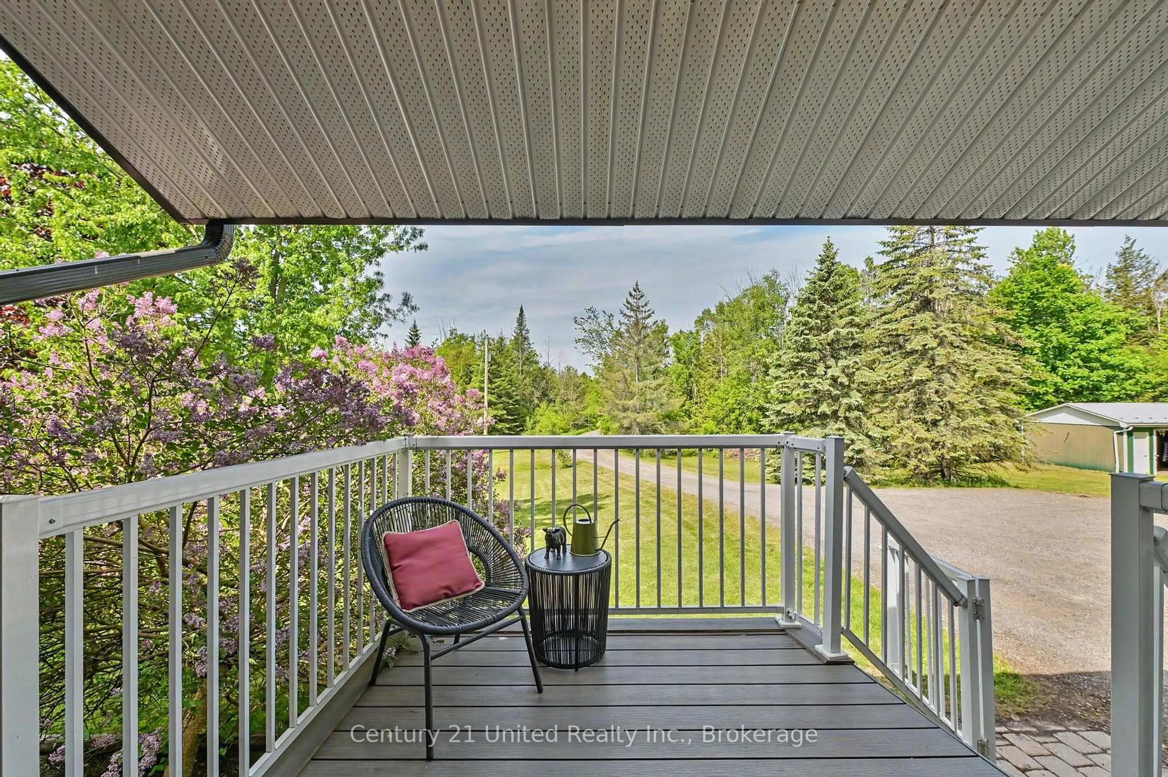Patio, water/lake/river/ocean view for 29 Friendly Acres Rd, Trent Hills Ontario K0L 1Y0