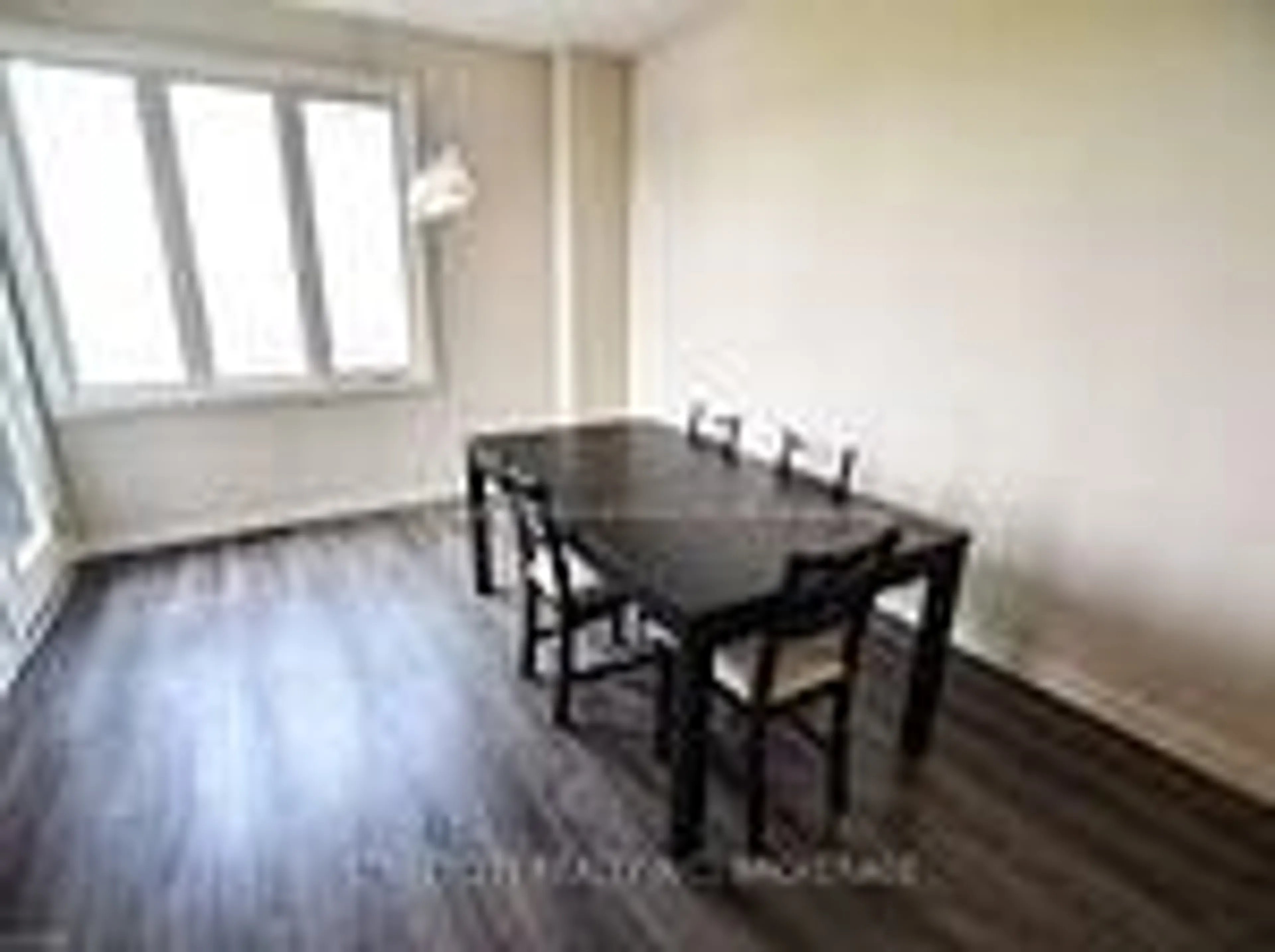 Dining room, wood/laminate floor for 939 West Village Sq, London North Ontario N6H 5J9