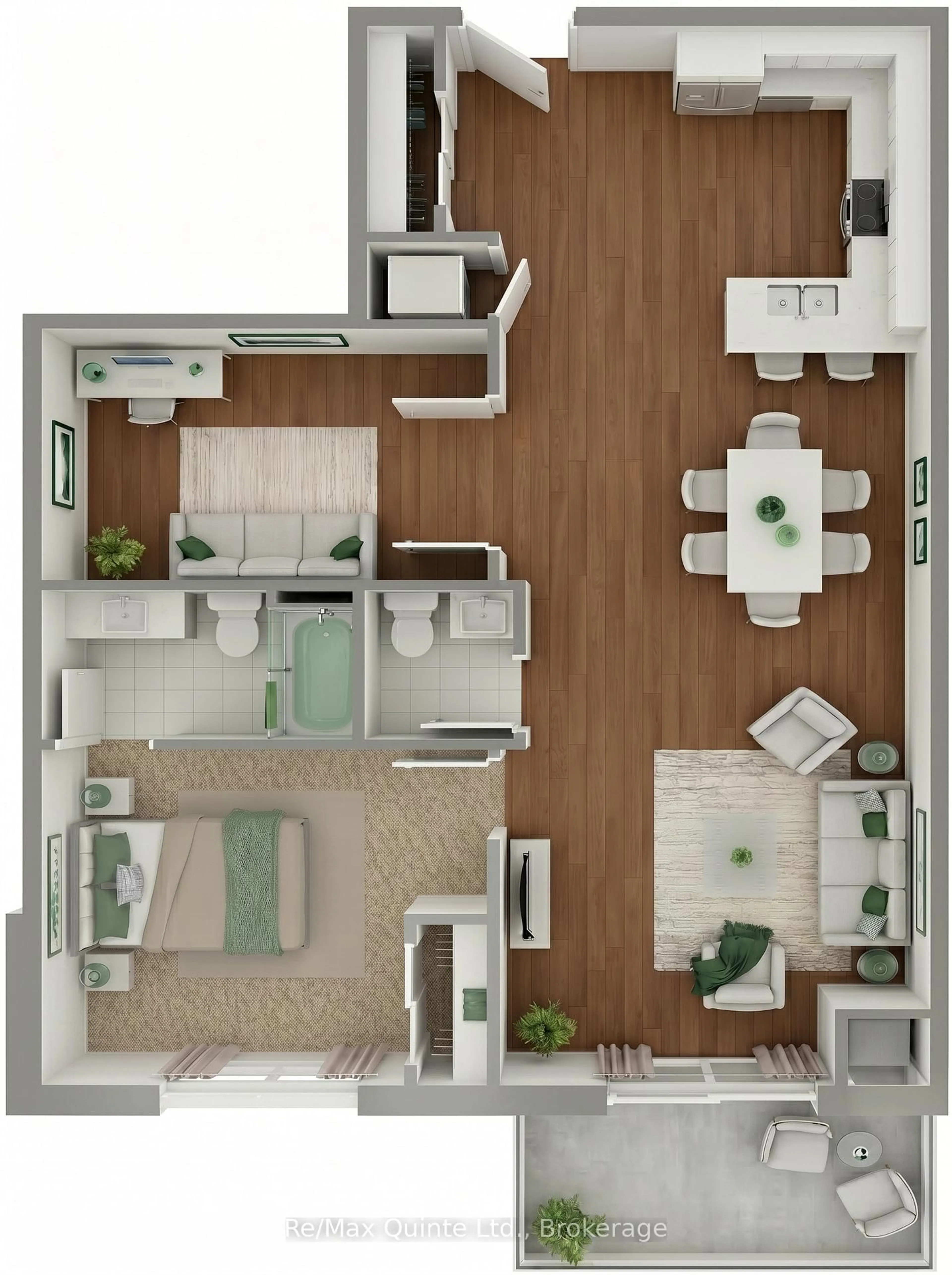 Floor plan for 12 Clara Dr #406, Prince Edward County Ontario K0K 2T0