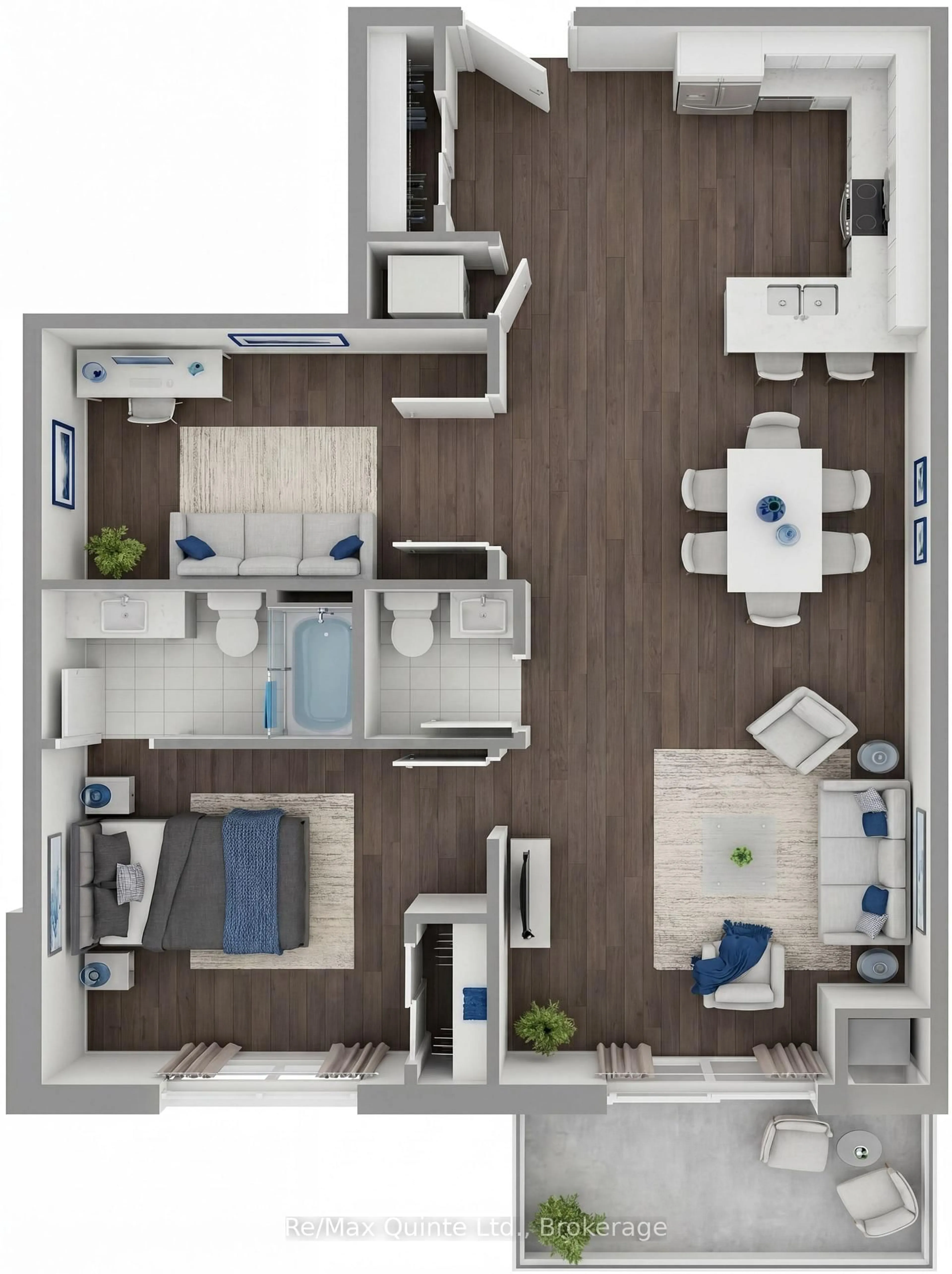 Floor plan for 12 Clara Dr #407, Prince Edward County Ontario K0K 2T0