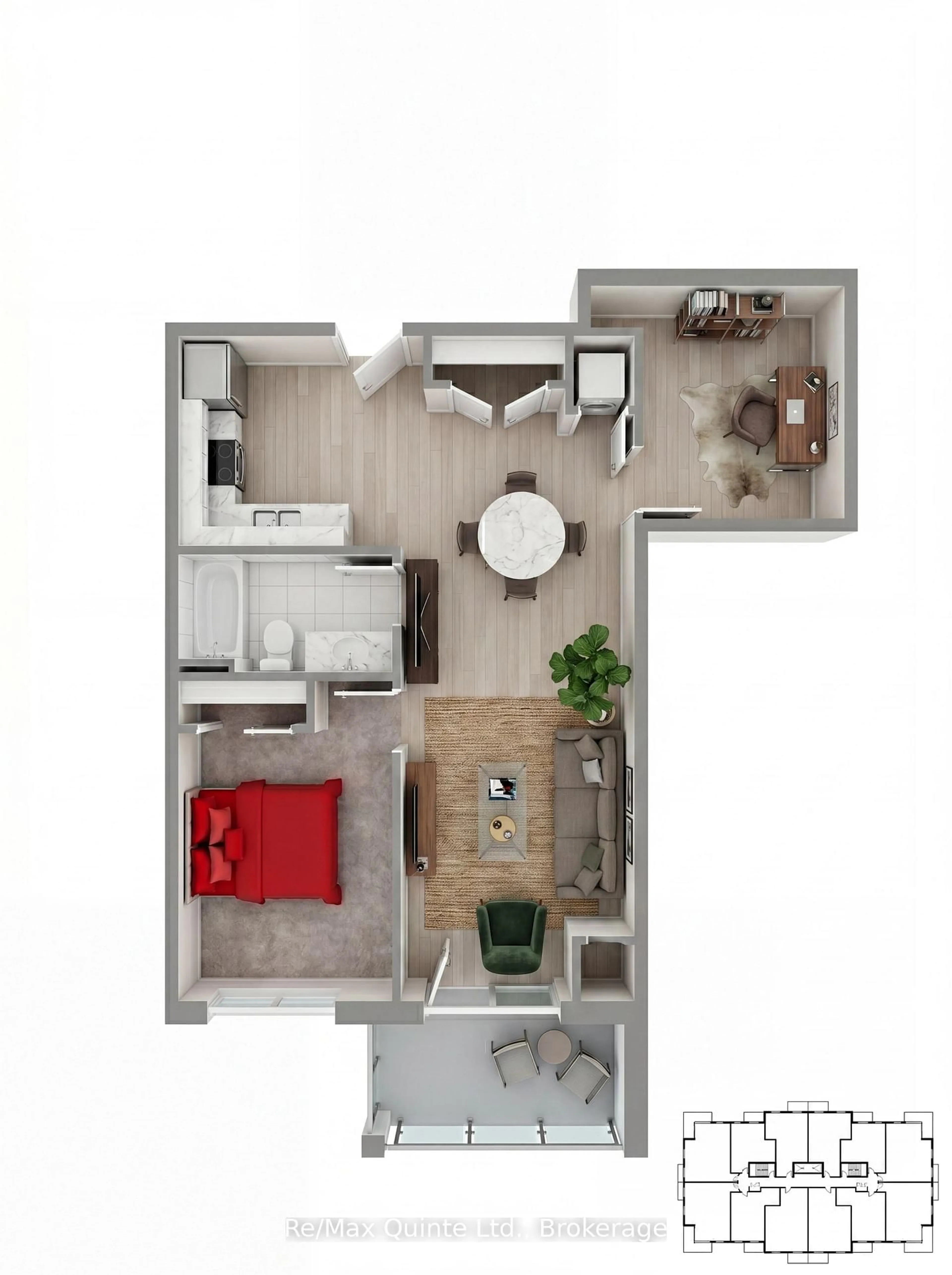 Floor plan for 12 Clara Dr #405, Prince Edward County Ontario K0K 2T0
