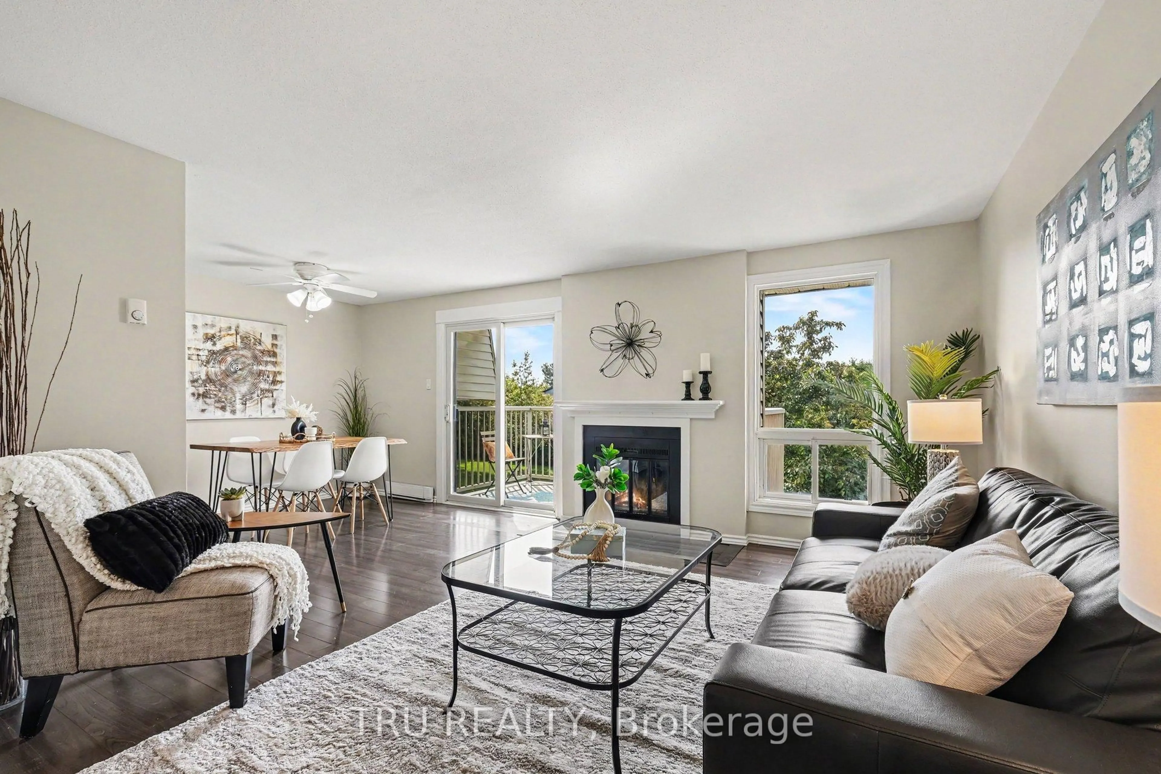 Living room with furniture, unknown for 22 Sweetbriar Circ #8, Ottawa Ontario K2J 2K4