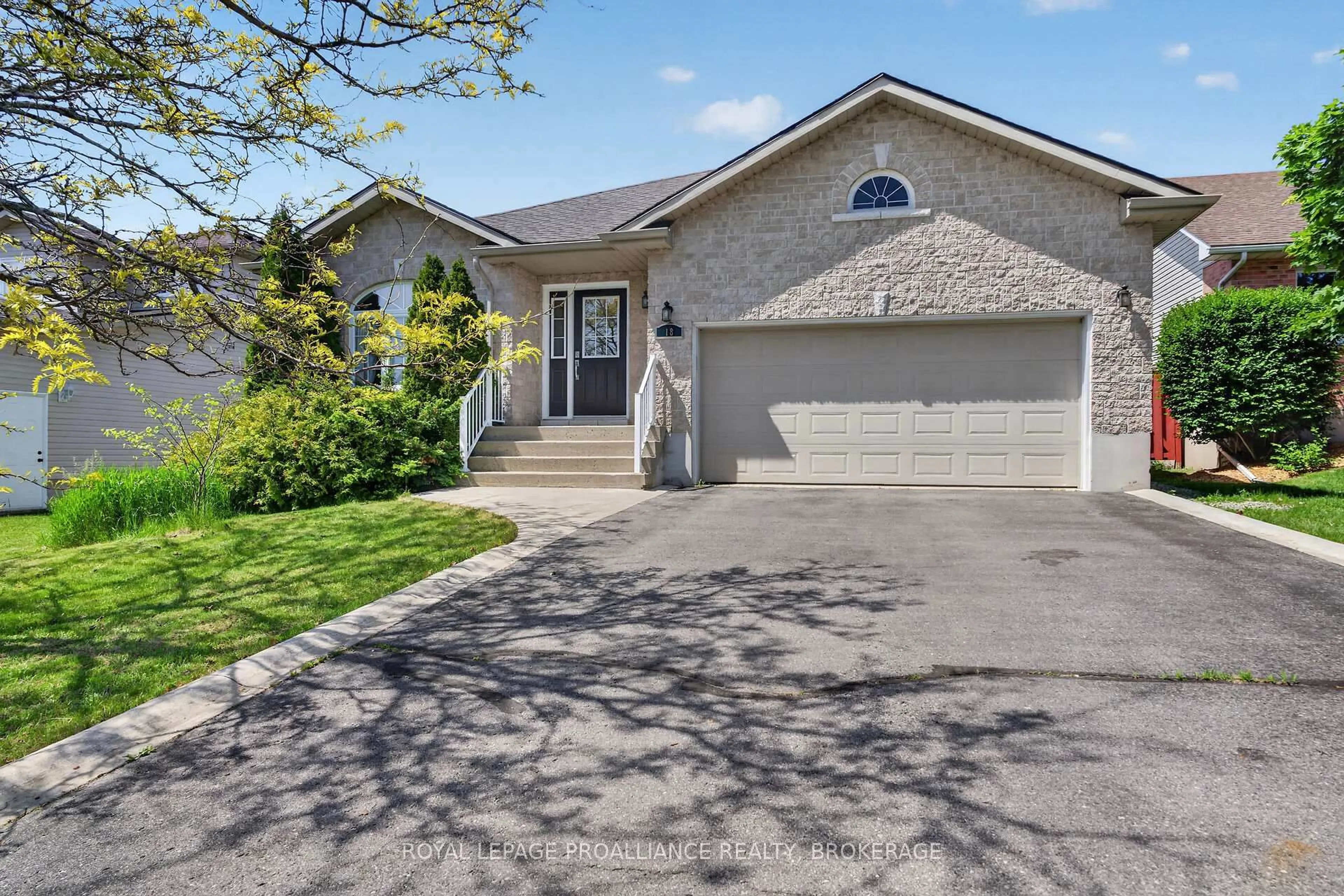 Home with brick exterior material, street for 18 McKeown Cres, Loyalist Ontario K7N 1Y3