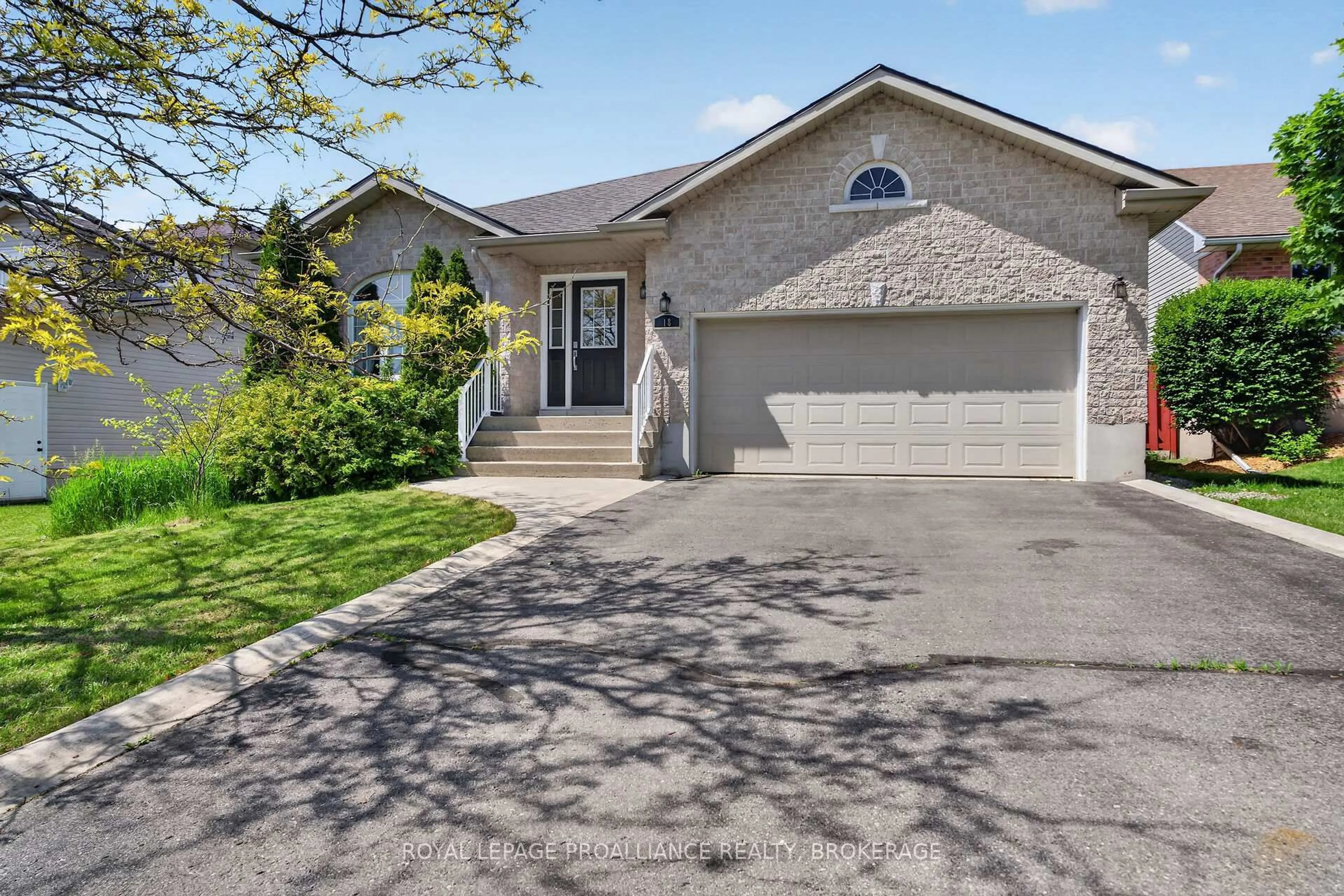 Home with brick exterior material, street for 18 McKeown Cres, Loyalist Ontario K7N 1Y3