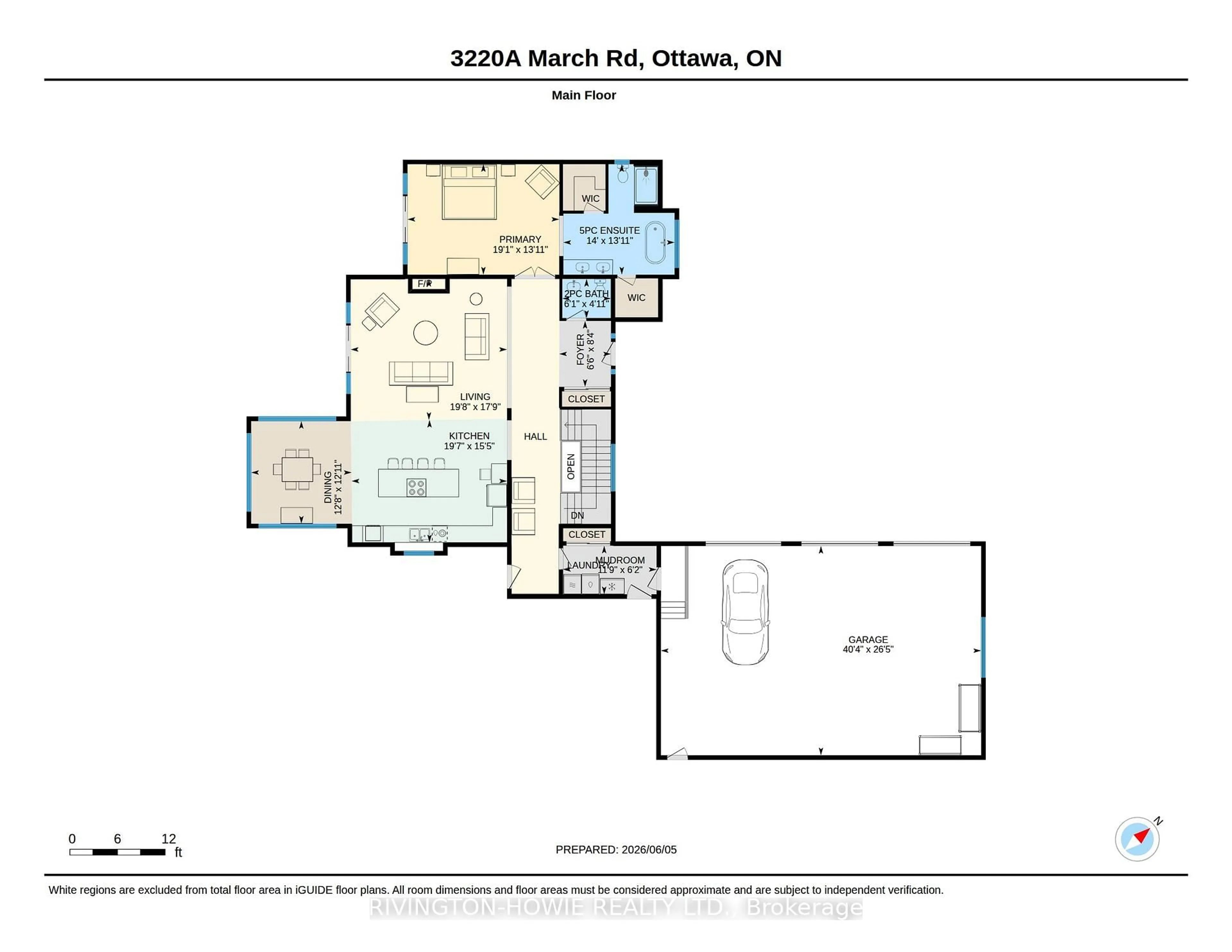 Floor plan for 3220 A March Rd, Carp Ontario K0A 1L0