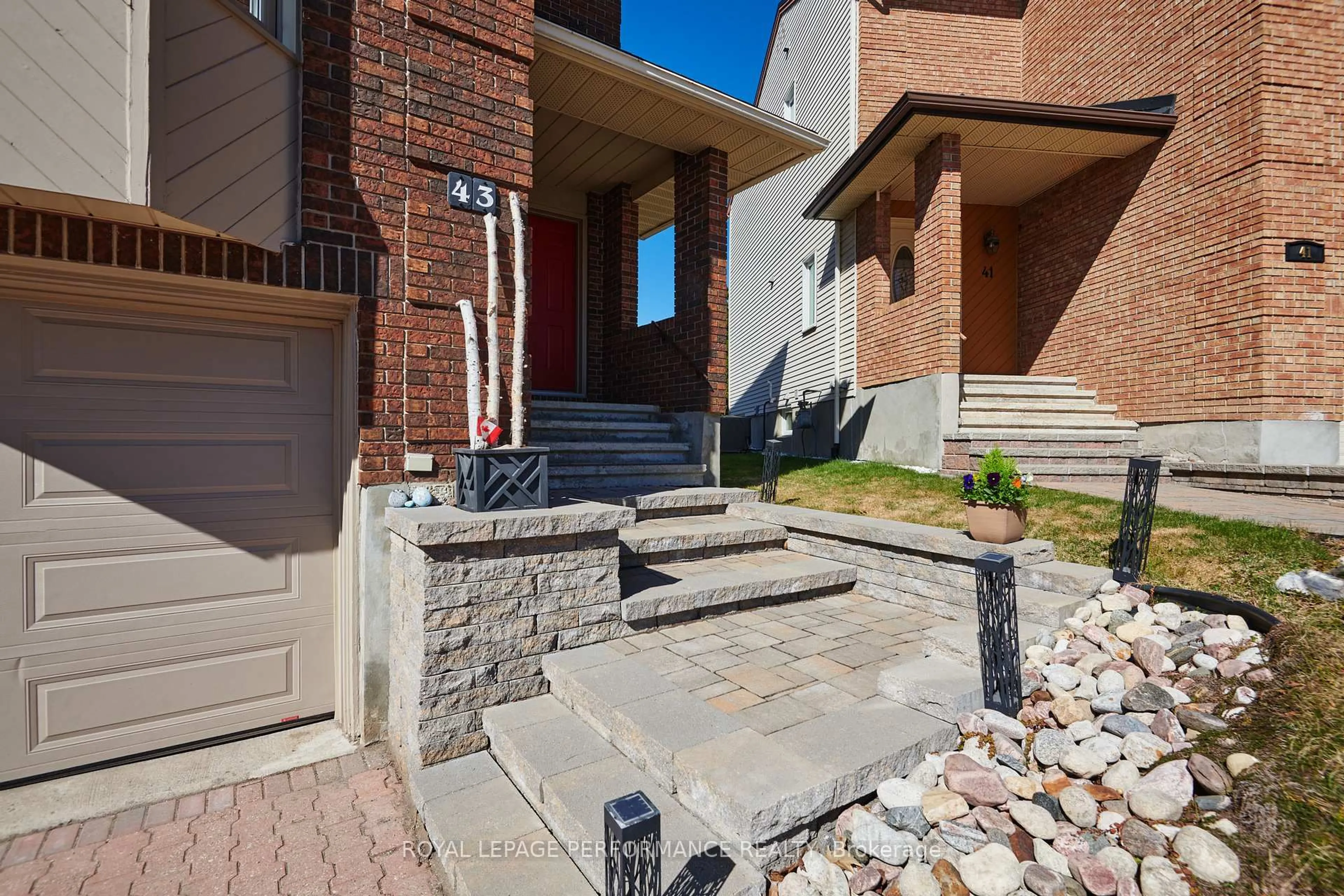 Home with brick exterior material, street for 43 Waterview Crt, Ottawa Ontario K1V 0H5