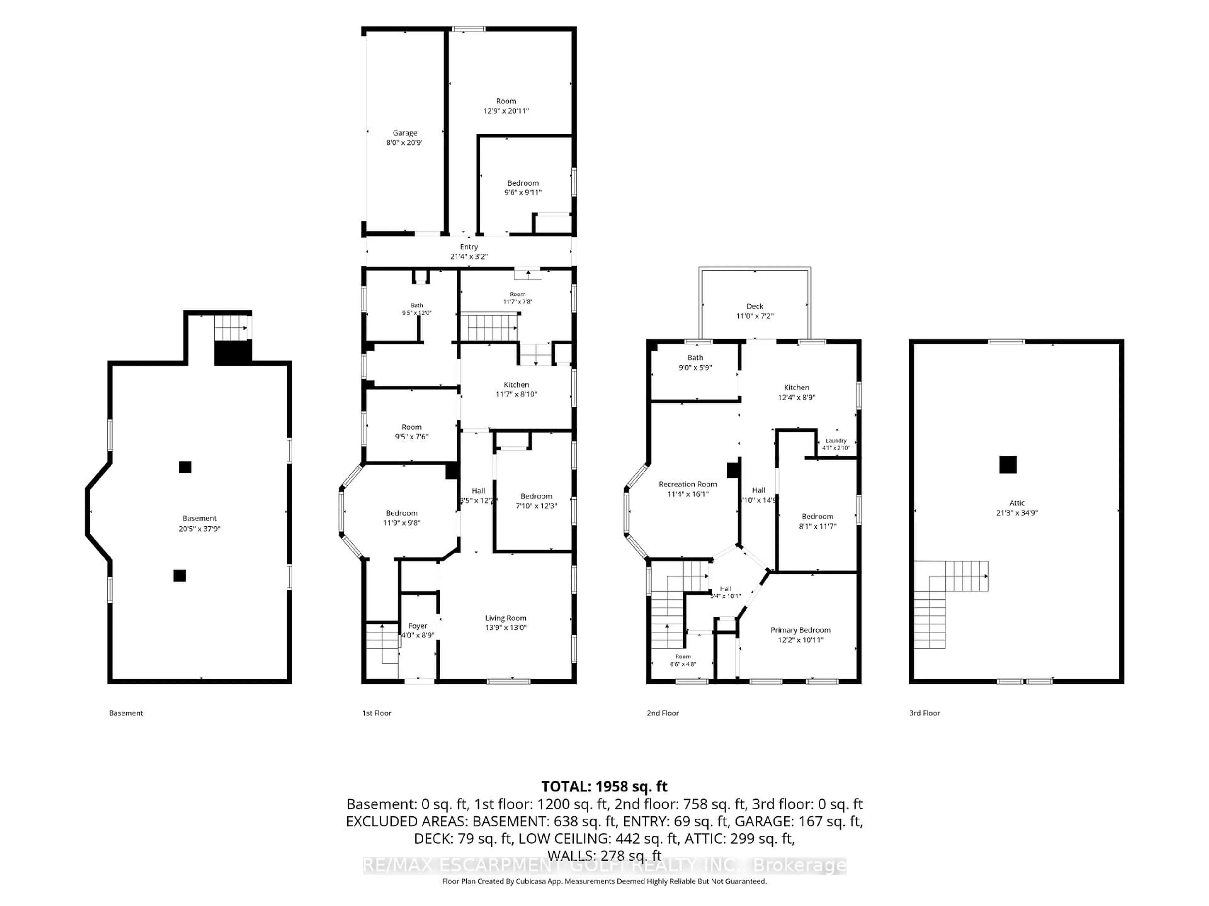 Floor plan for 176 Bertie St, Fort Erie Ontario L2A 1Z1
