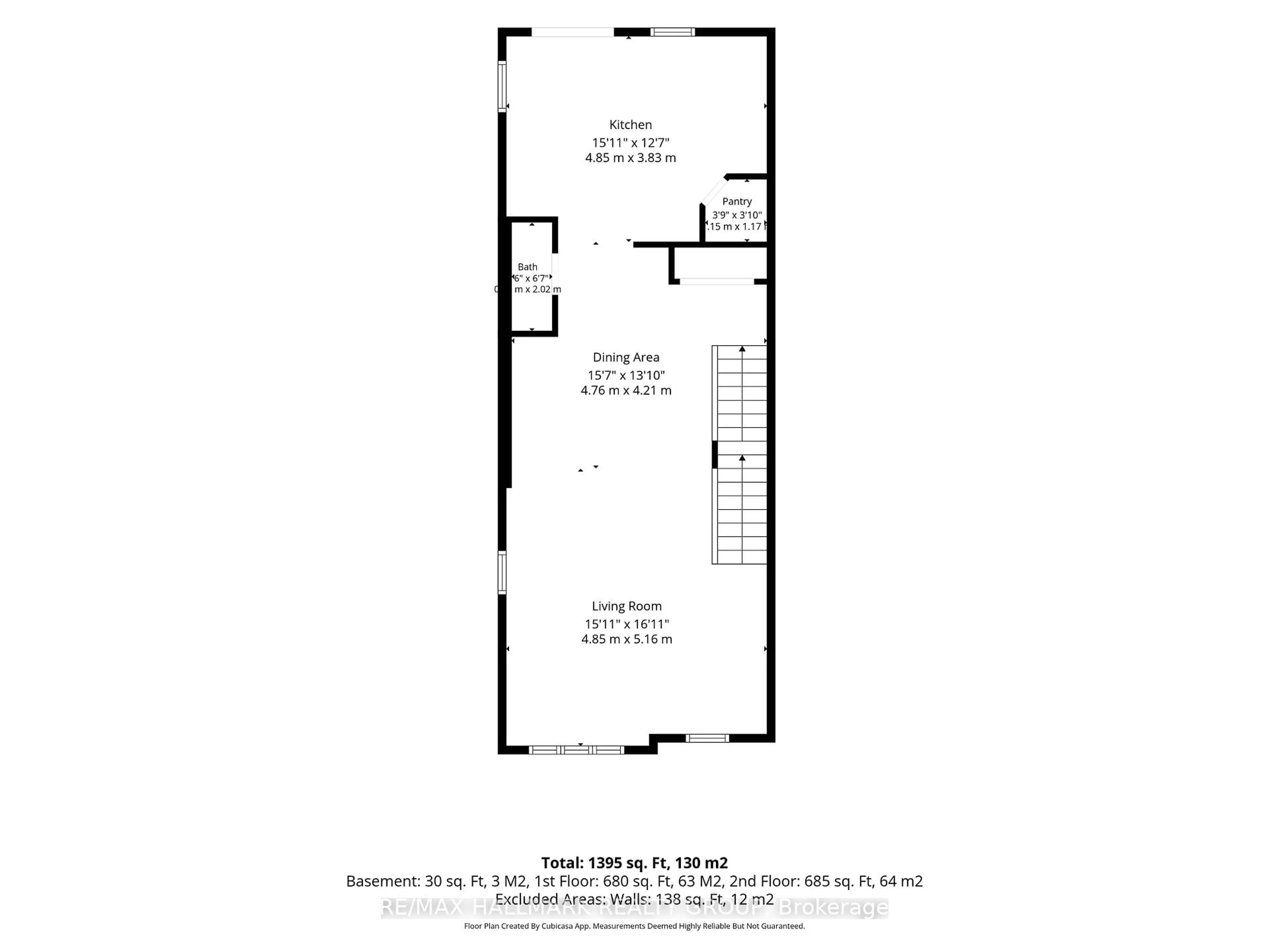 Floor plan for 670 Danaca Private, Ottawa Ontario K1K 2V7