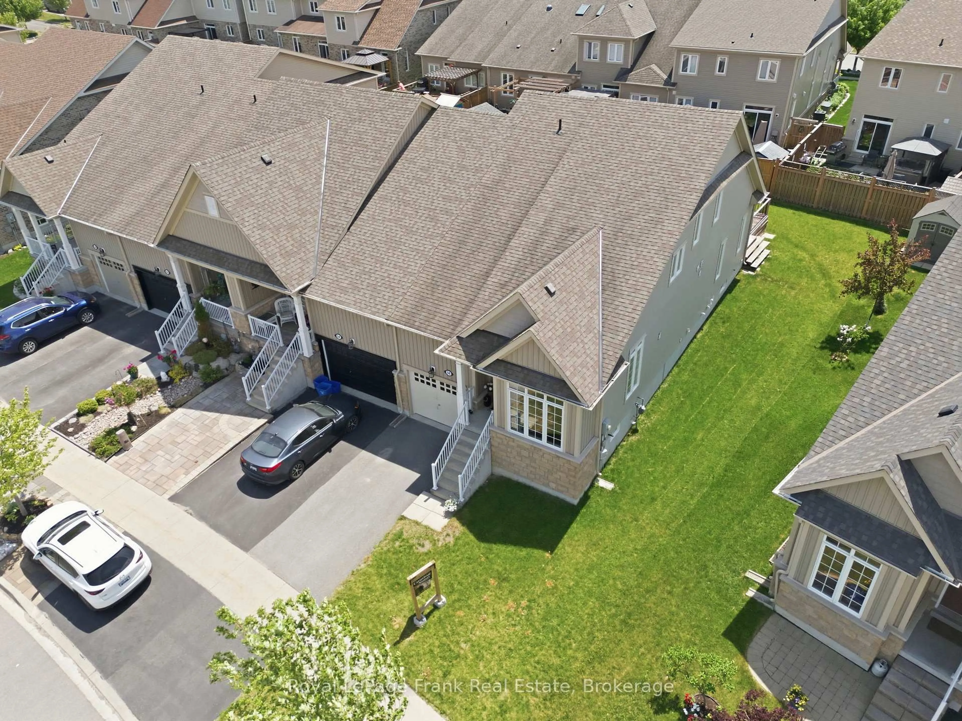 A pic from outside/outdoor area/front of a property/back of a property/a pic from drone, street for 56 Deacon Cres, Kawartha Lakes Ontario K9V 0L5