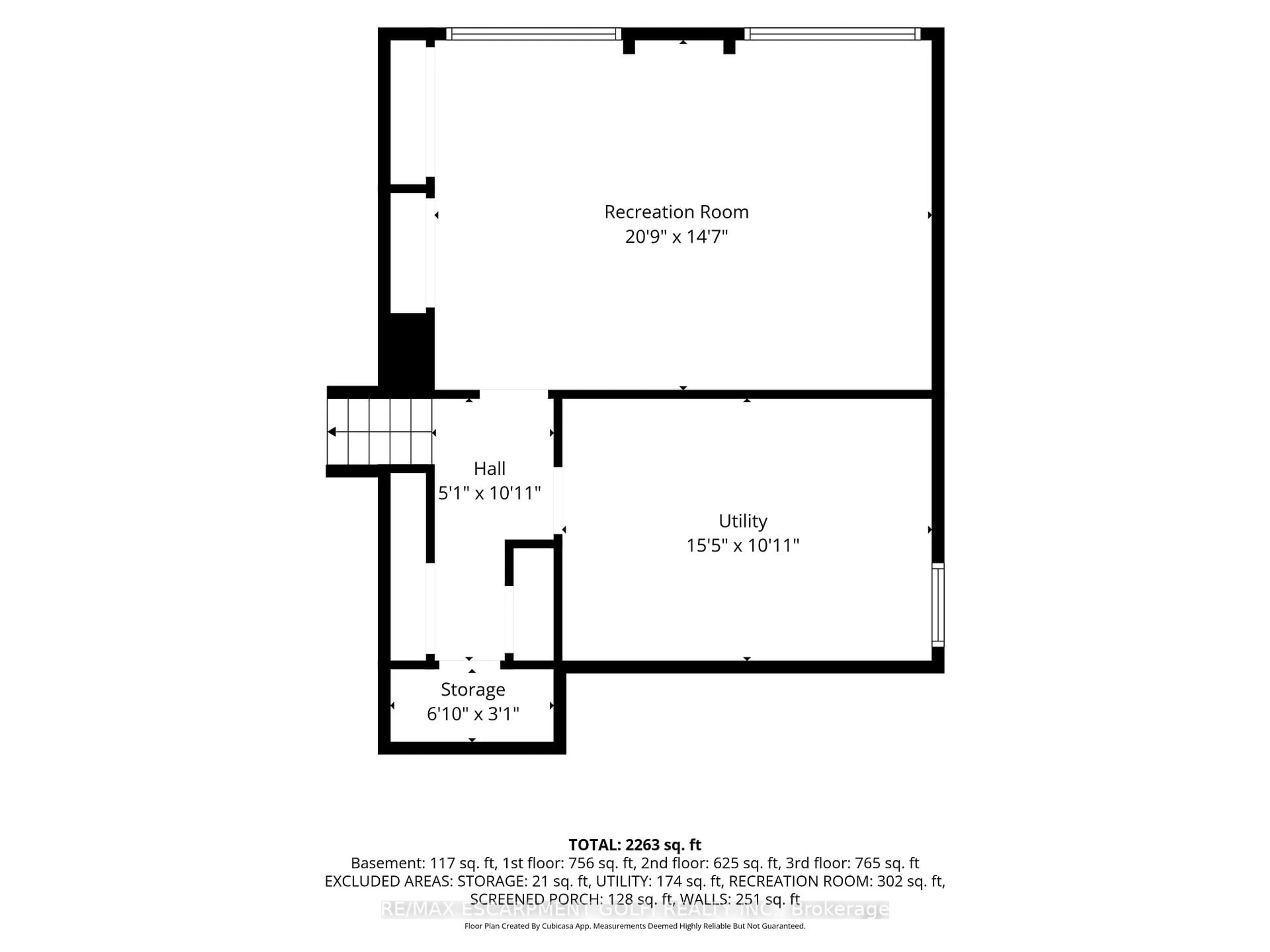 Floor plan for 7 Braemar Pl, Hamilton Ontario L9C 1C9