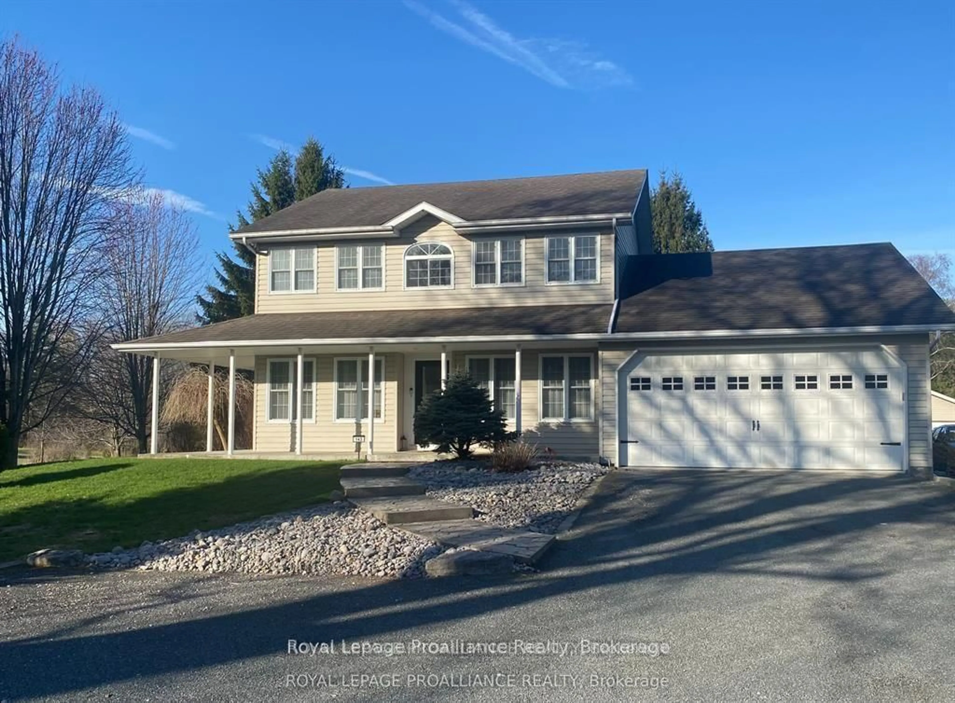 Home with vinyl exterior material, street for 143 Taft Rd, Prince Edward County Ontario K0K 1L0