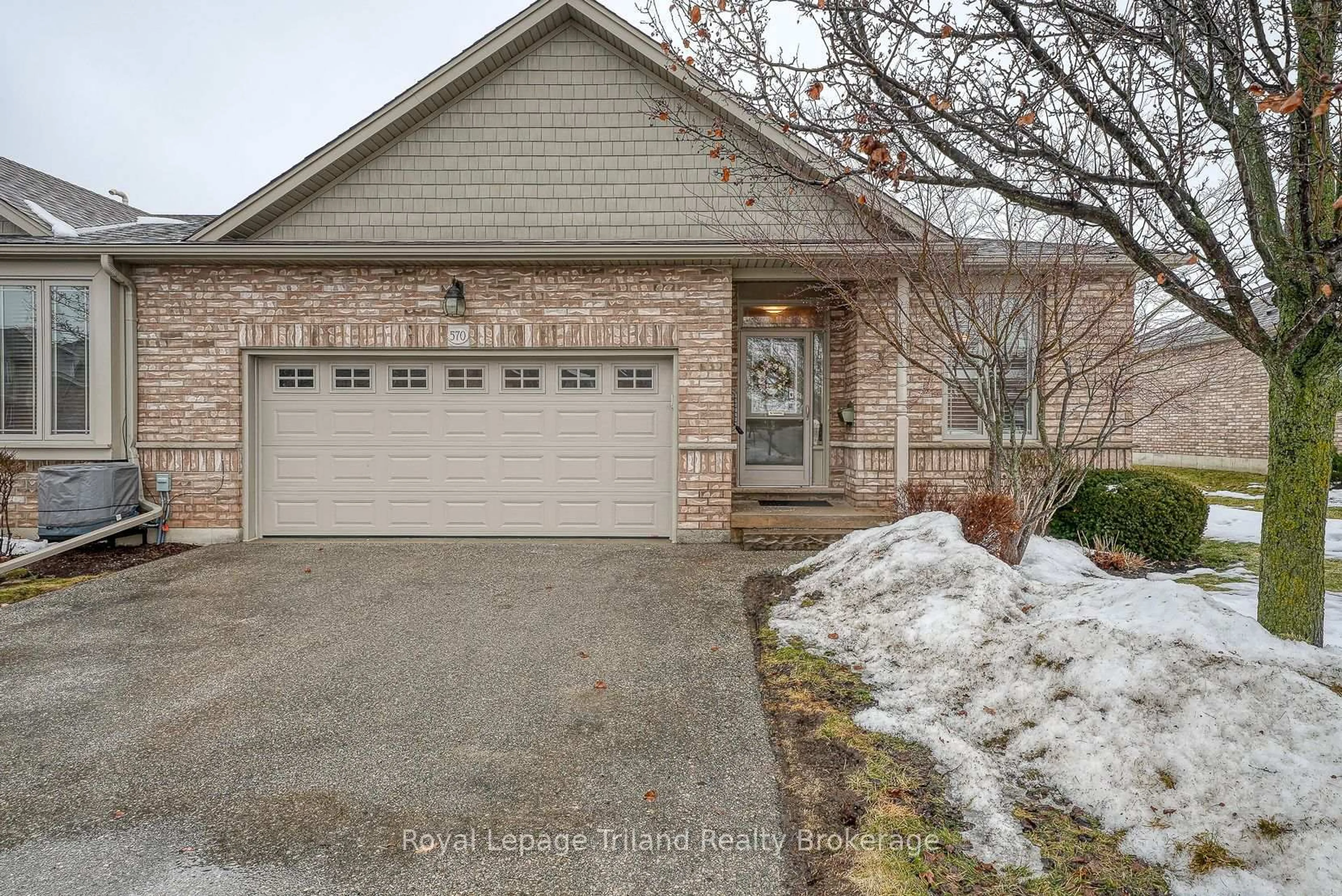 Home with brick exterior material, street for 570 Spitfire St #54, Woodstock Ontario N4T 0C2