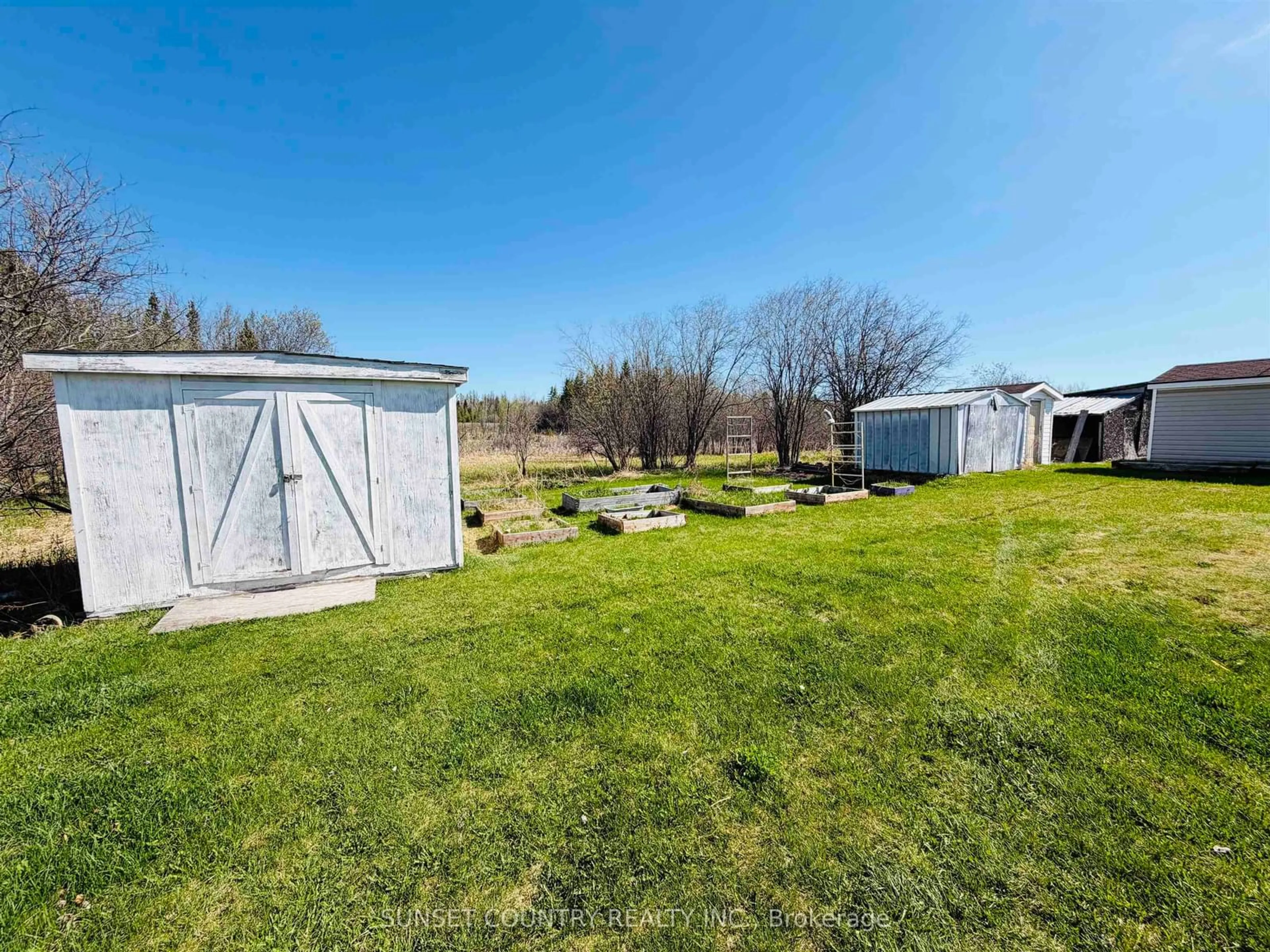 A pic from outside/outdoor area/front of a property/back of a property/a pic from drone, water/lake/river/ocean view for 27 Minnitaki Rd #2, Machin Ontario P0V 2E0